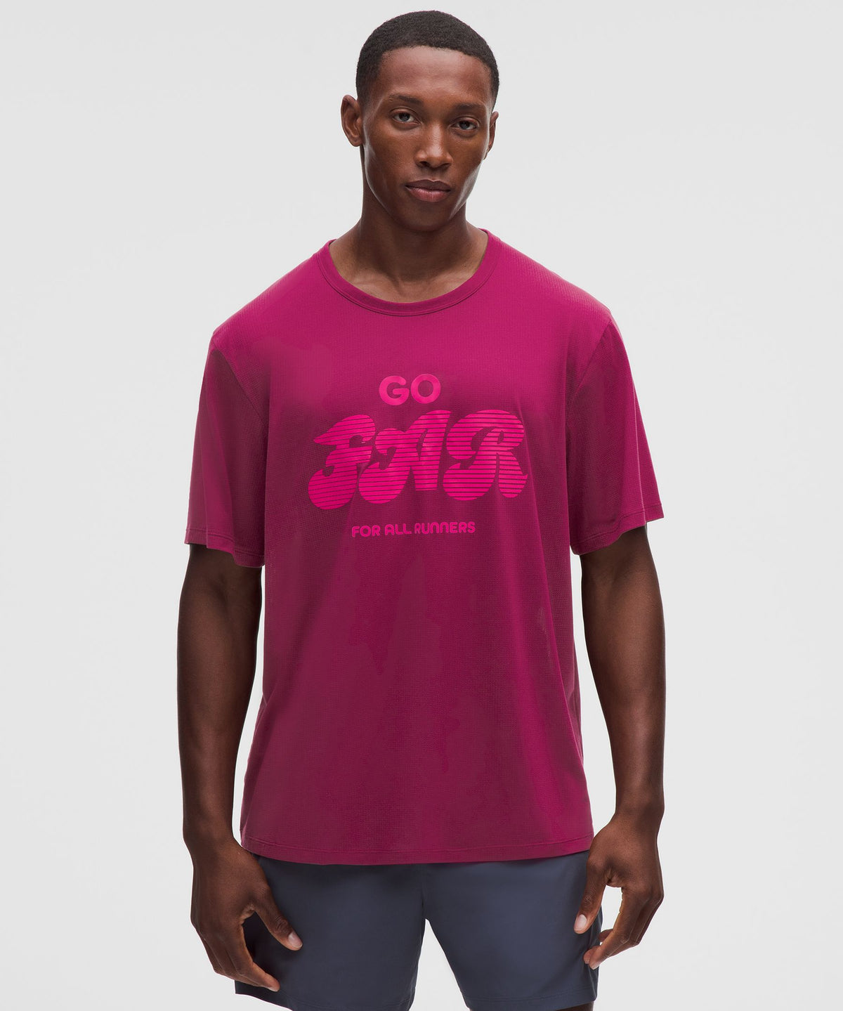 Mile Maker Mesh Short-Sleeve ShirtRun Graphic