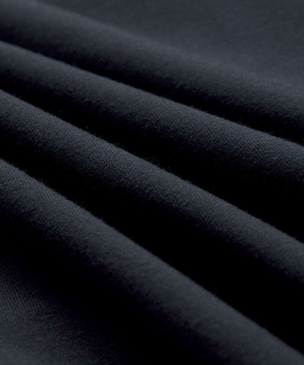 Buttery Loopback Collared Long-Sleeve Shirt