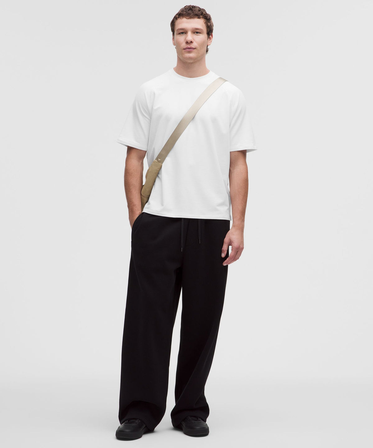 Buttery Loopback Short-Sleeve Shirt