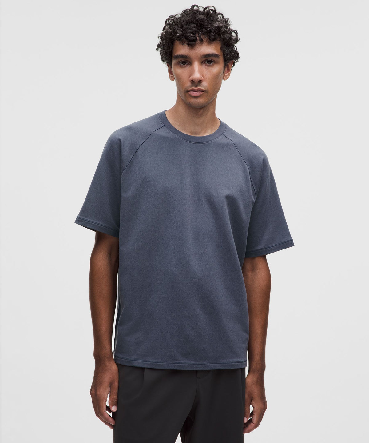 Buttery Loopback Short-Sleeve Shirt
