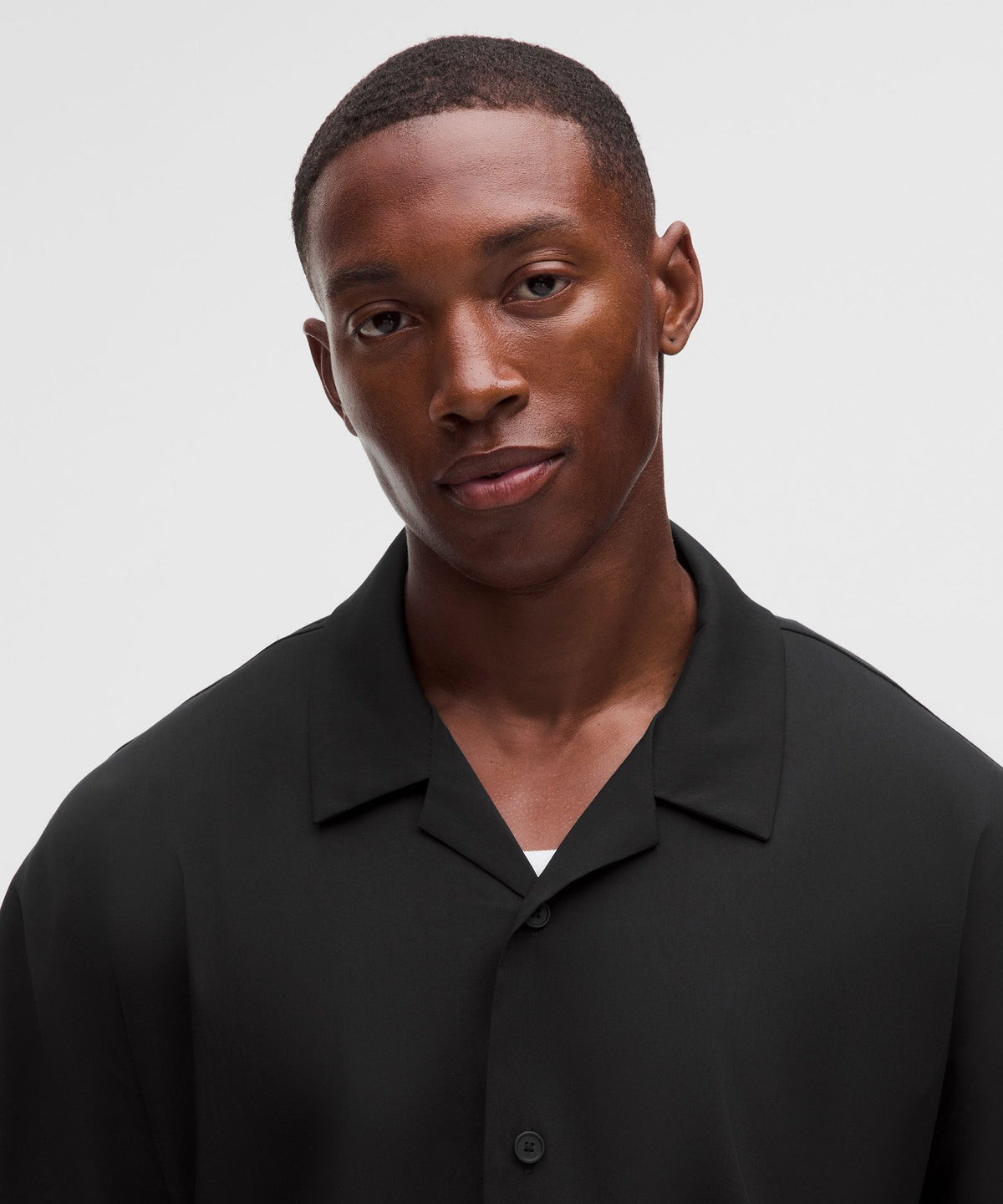 Lightweight Camp-Collar Shirt