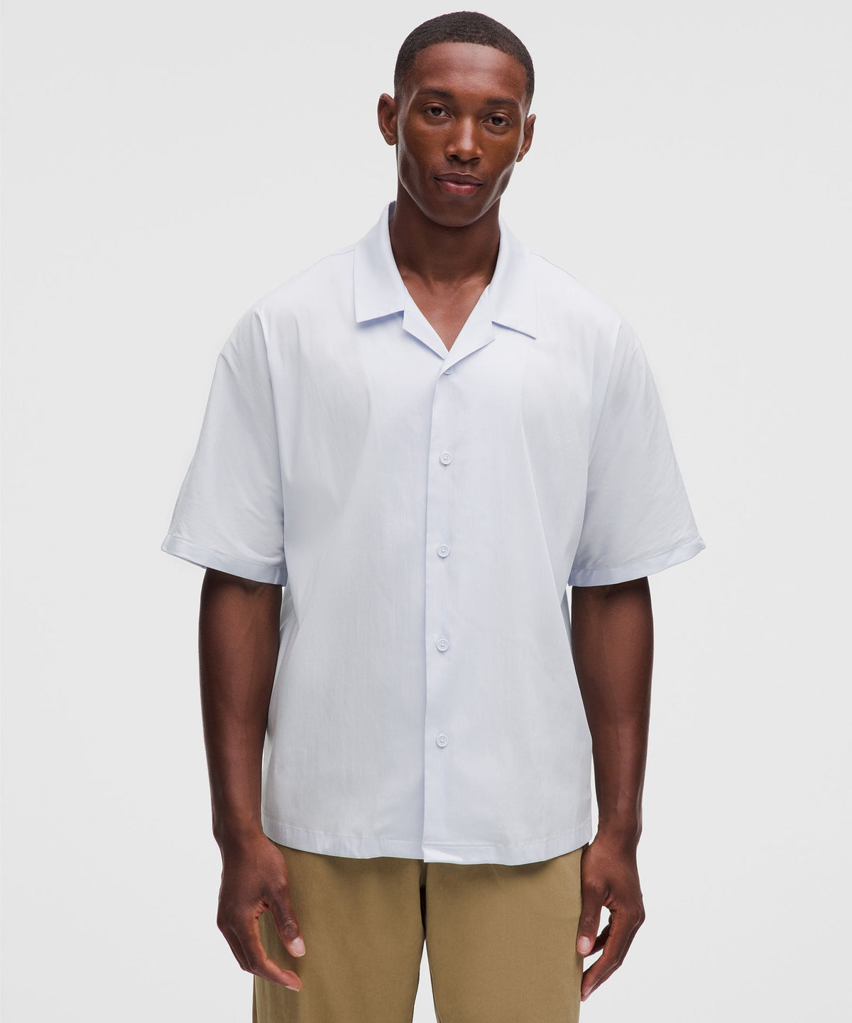 Lightweight Camp-Collar Shirt