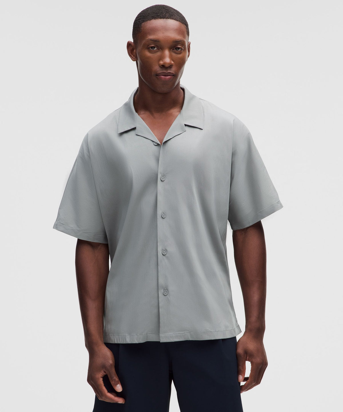 Lightweight Camp-Collar Shirt