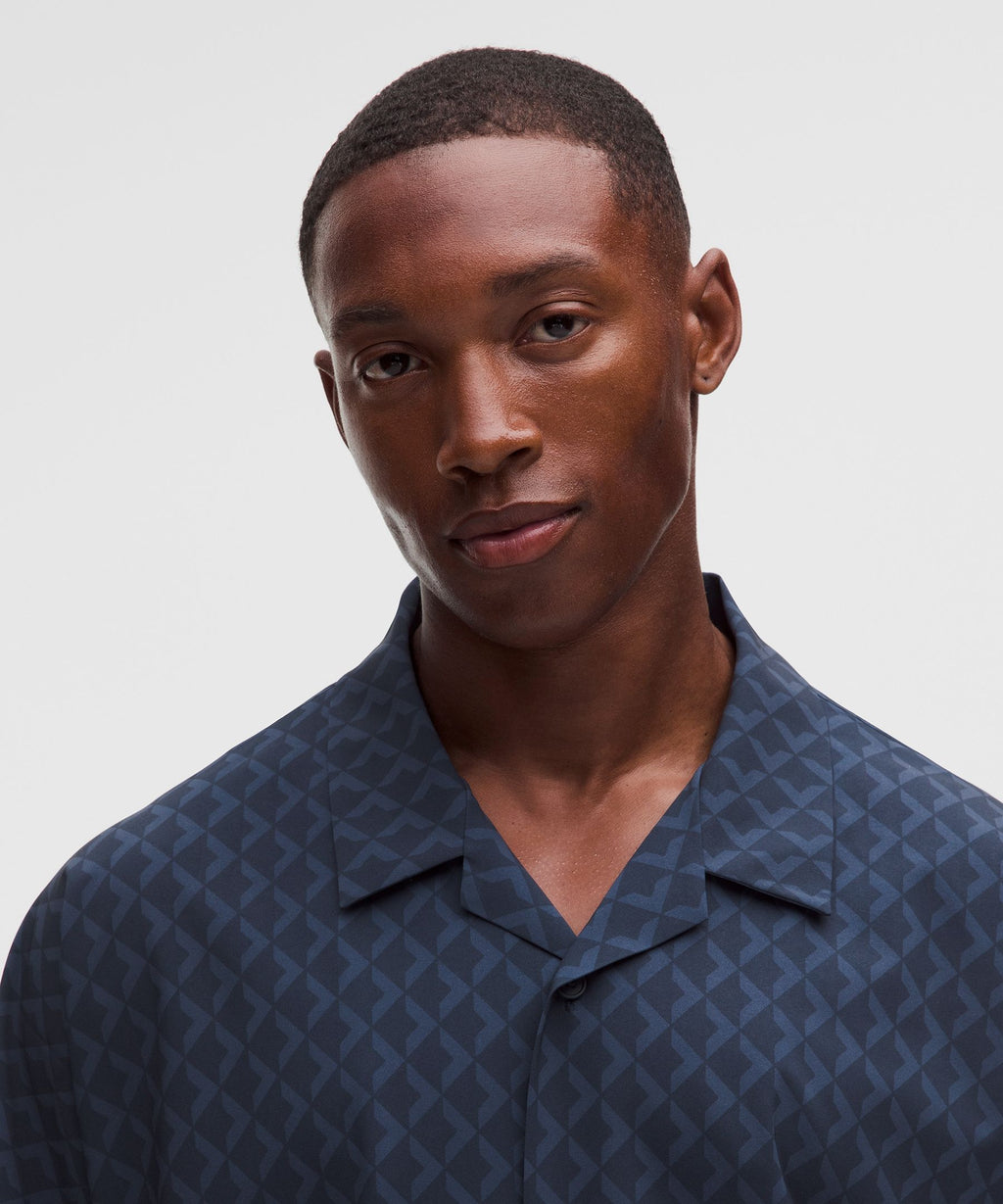 Lightweight Camp-Collar Shirt