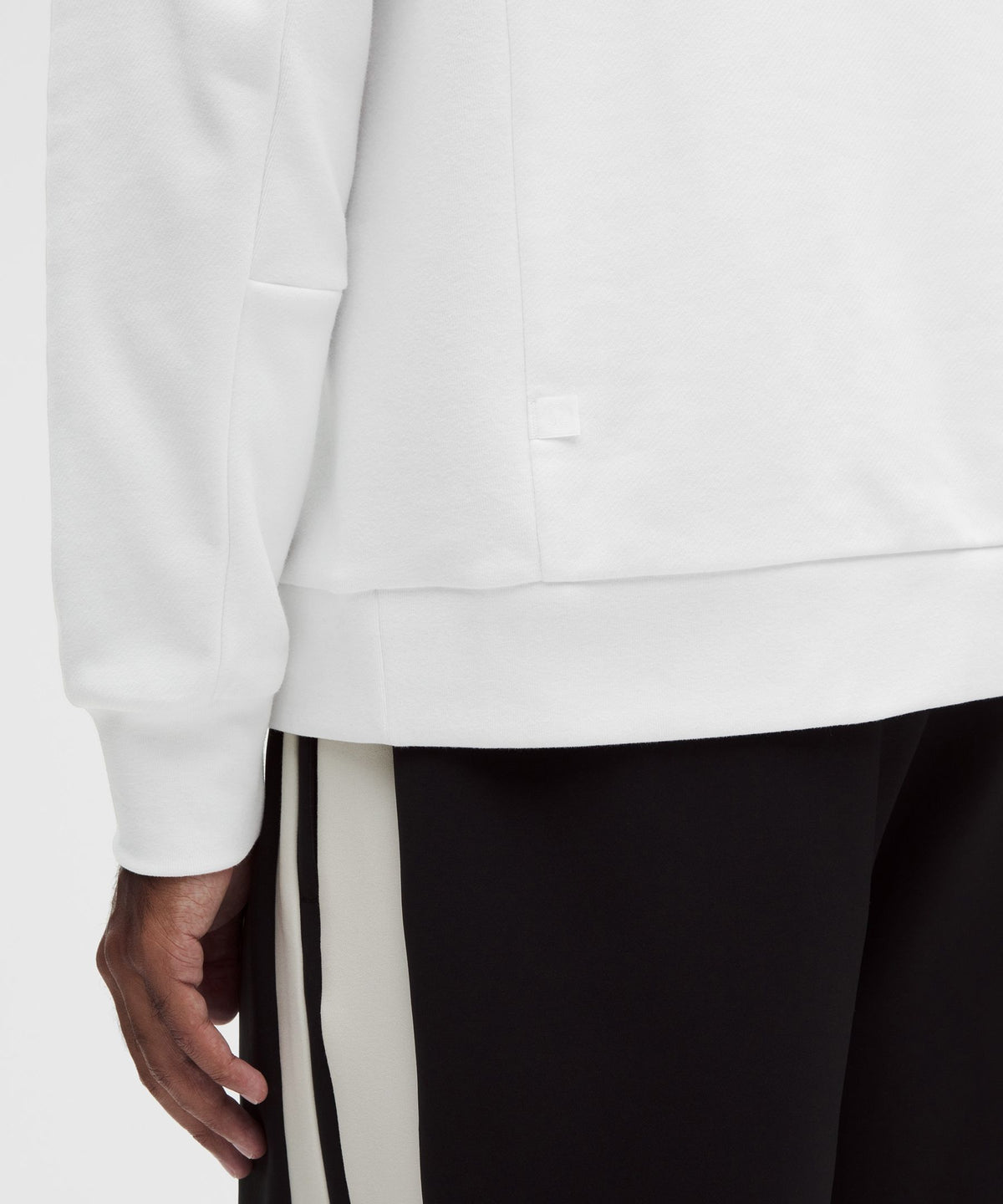 French Terry Classic-Fit CrewneckTennis Graphic