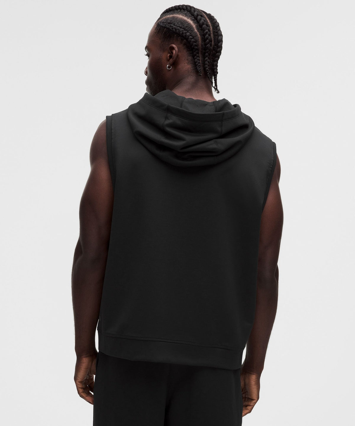 Warm-Up Sleeveless Gym Hoodie