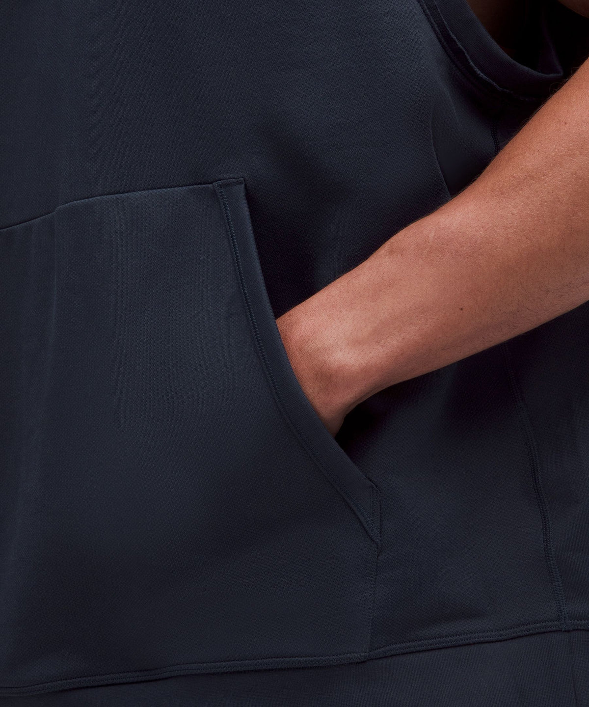 Warm-Up Sleeveless Gym Hoodie