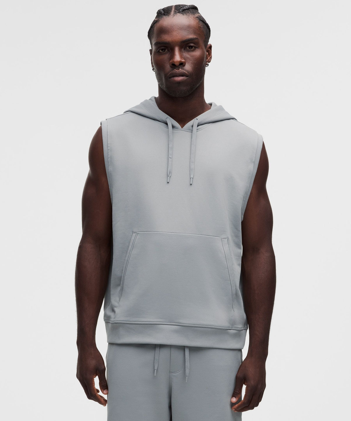 Warm-Up Sleeveless Gym Hoodie