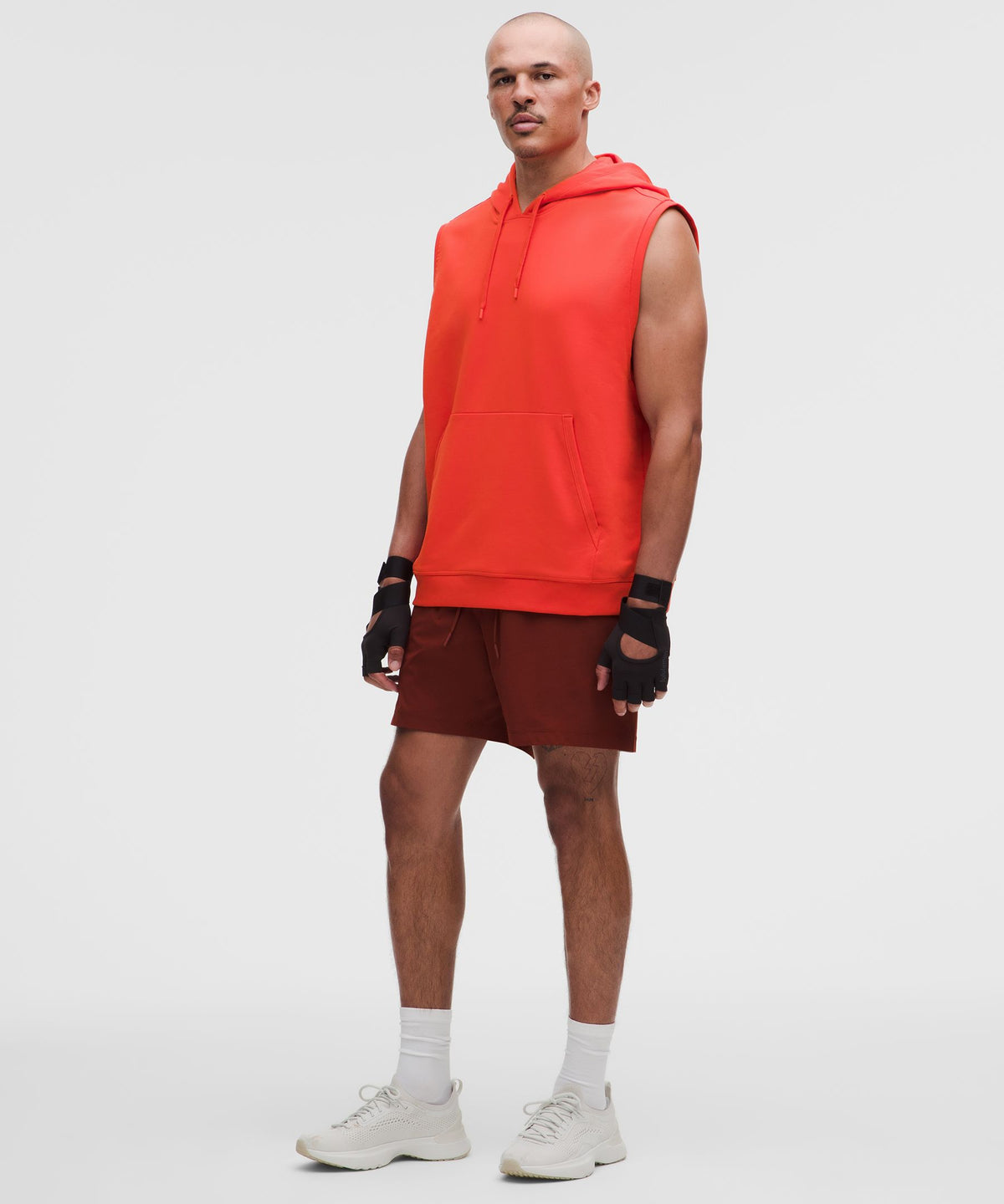 Warm-Up Sleeveless Gym Hoodie
