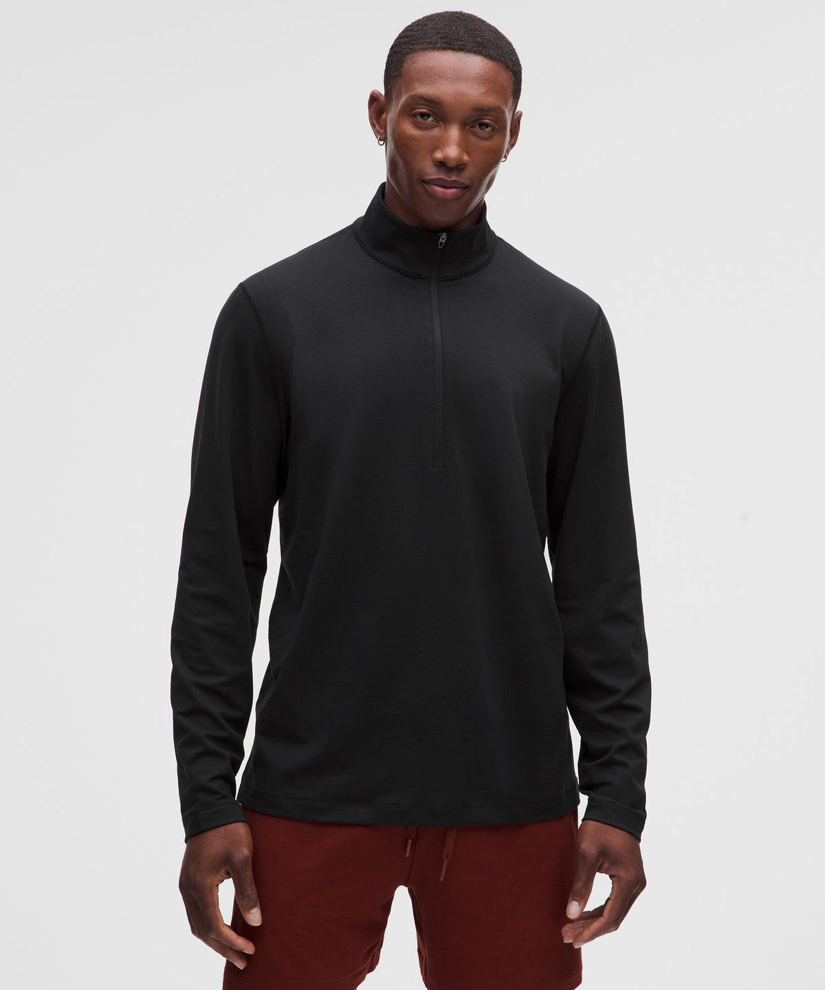 Mesh Soft Jersey Half Zip
