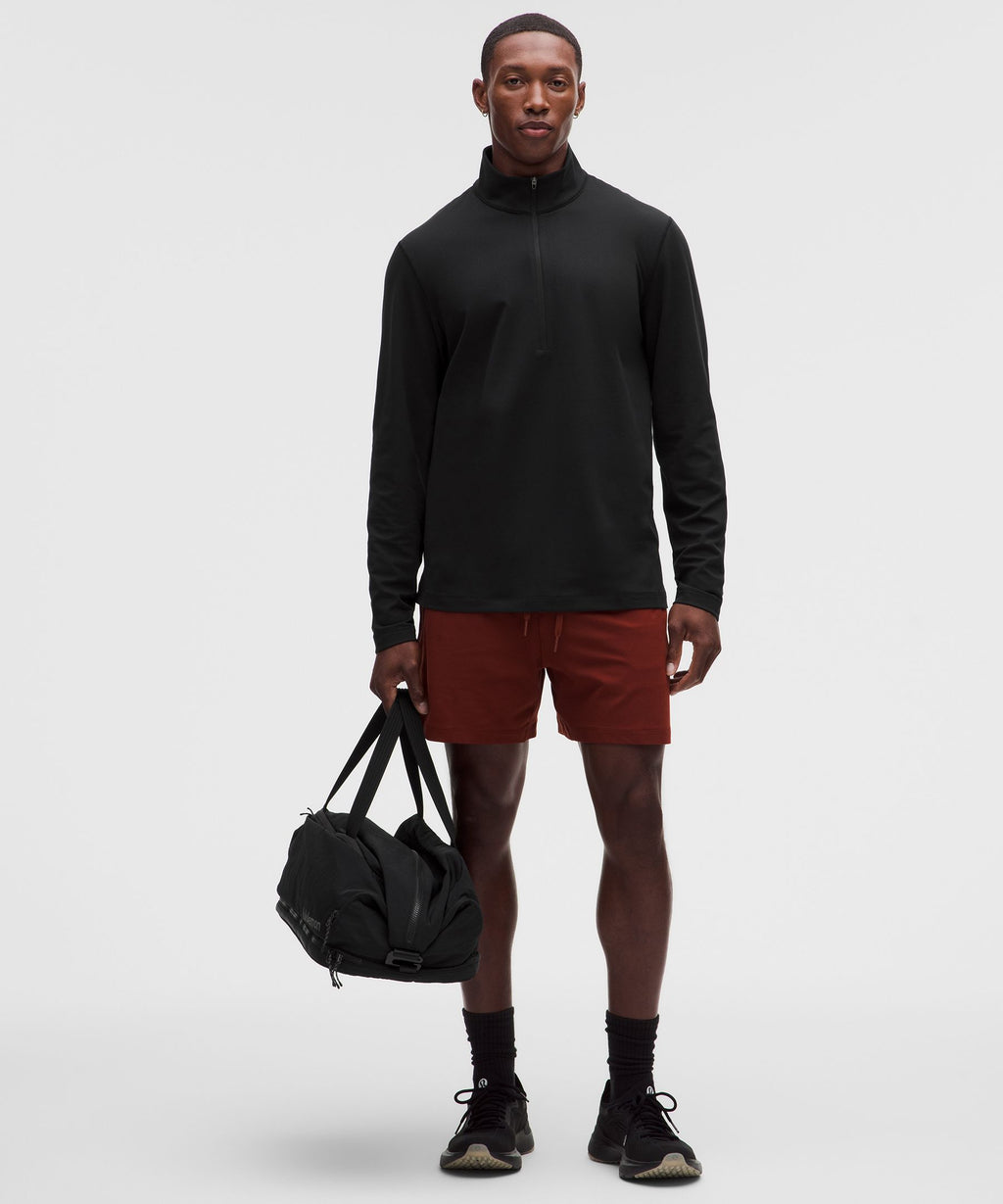 Mesh Soft Jersey Half Zip