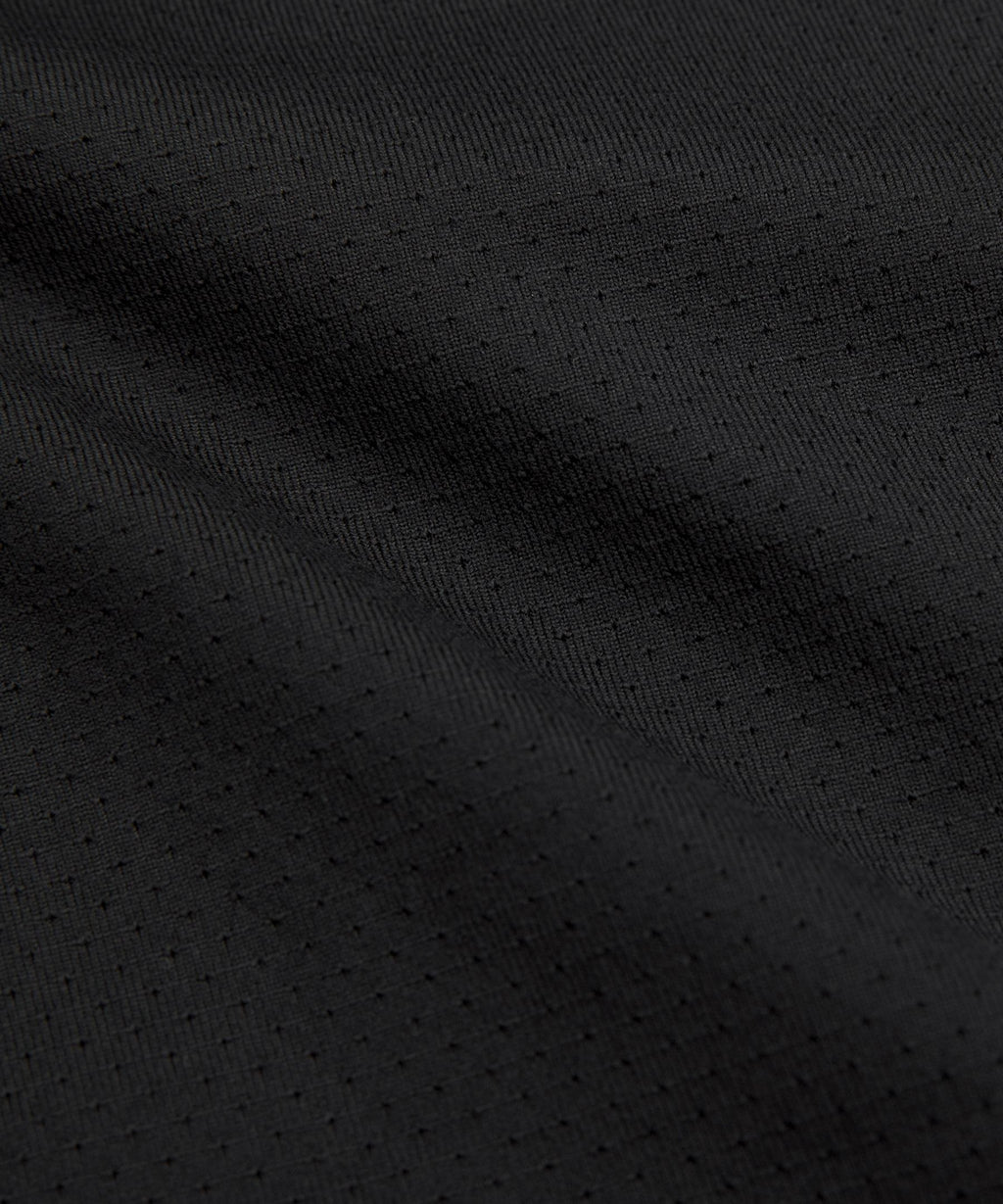 Mesh Soft Jersey Half Zip