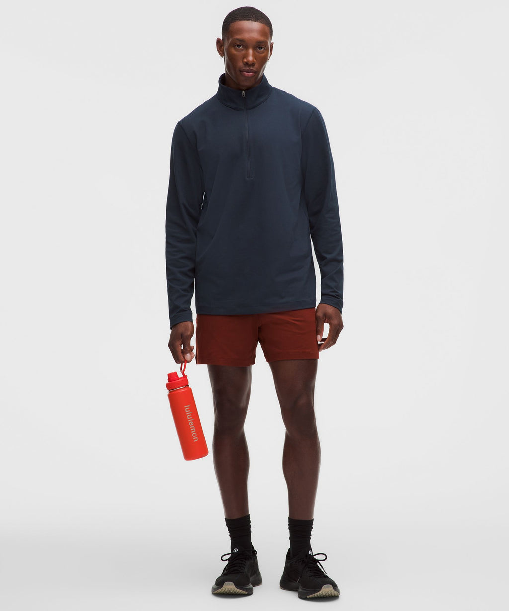 Mesh Soft Jersey Half Zip