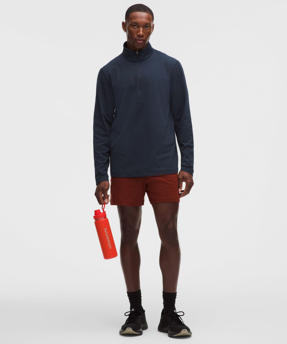 Mesh Soft Jersey Half Zip