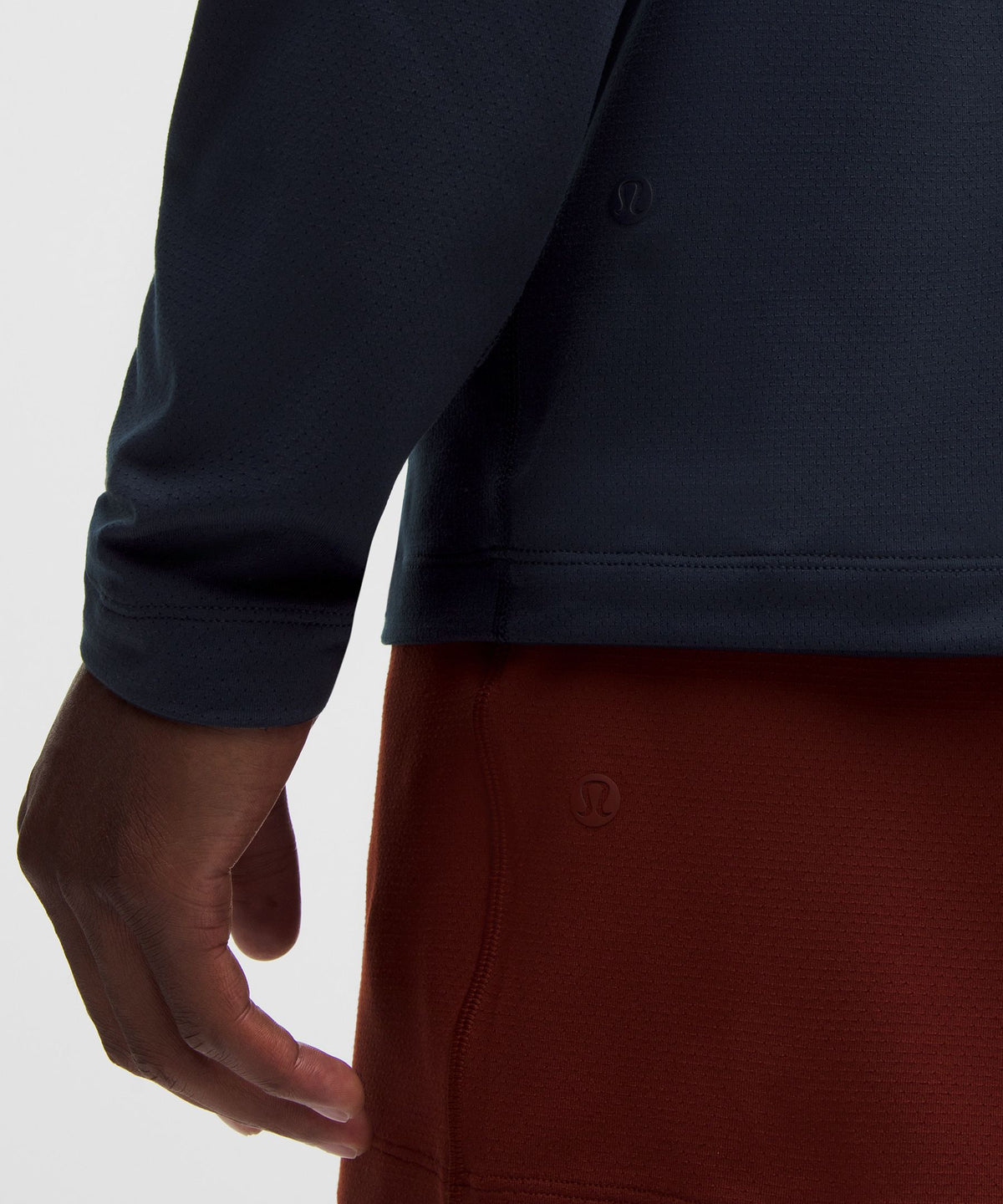 Mesh Soft Jersey Half Zip