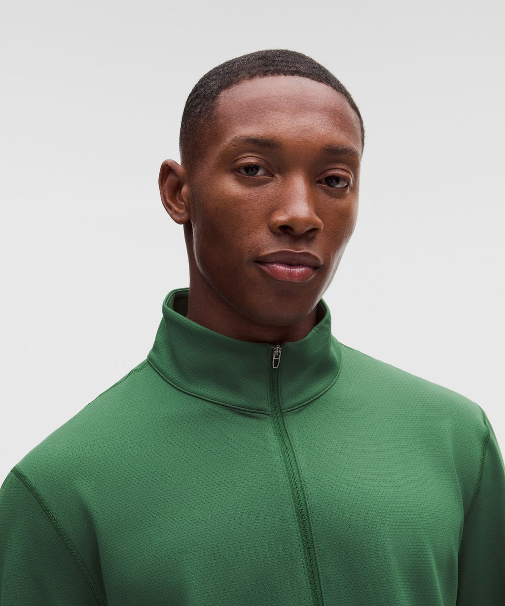 Mesh Soft Jersey Half Zip