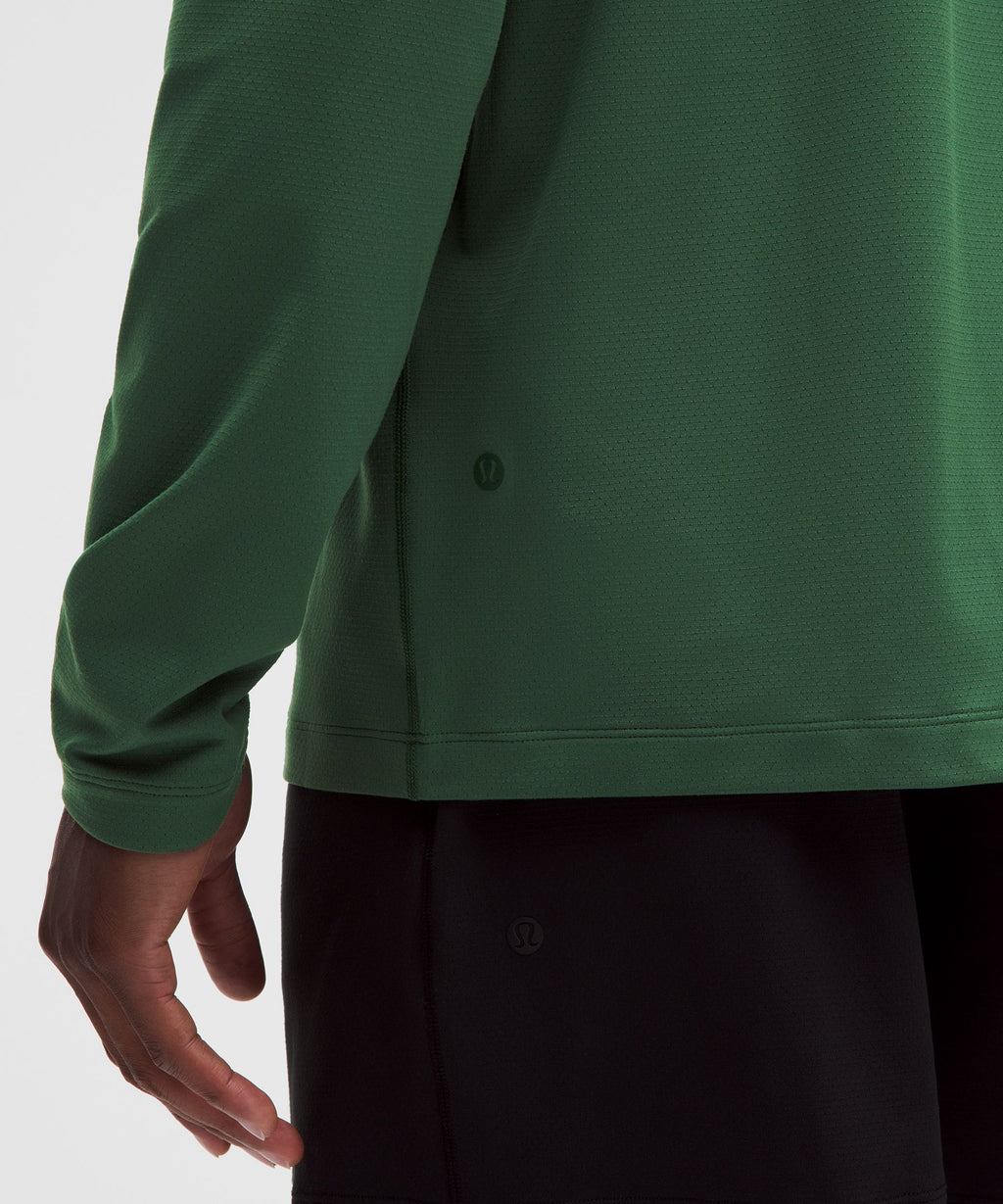 Mesh Soft Jersey Half Zip