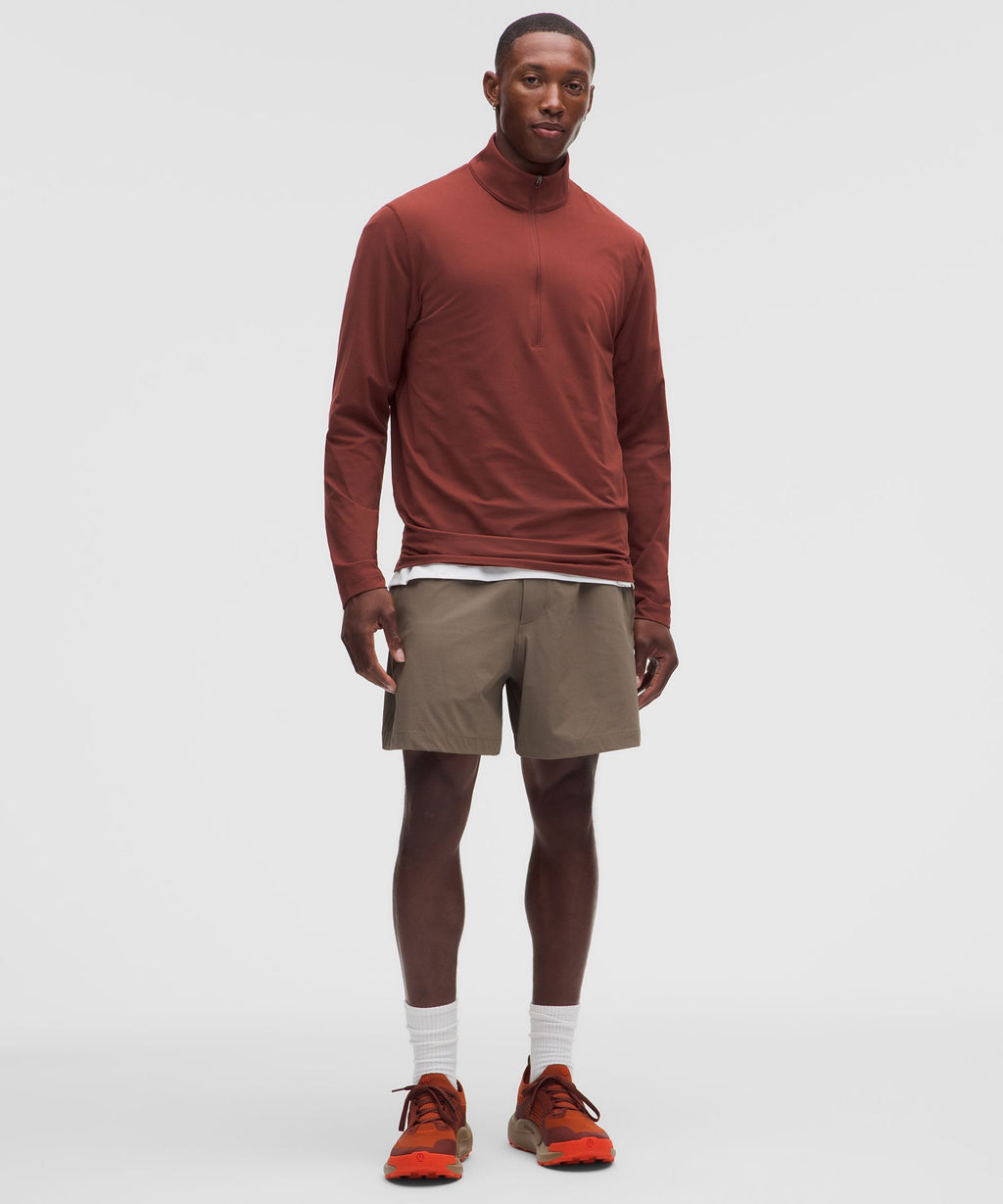 Mesh Soft Jersey Half Zip