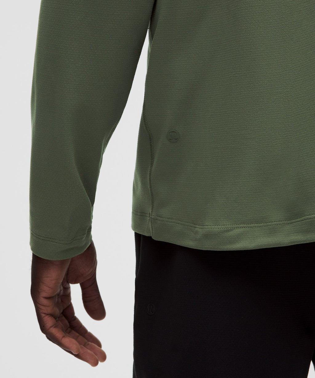 Mesh Soft Jersey Half Zip