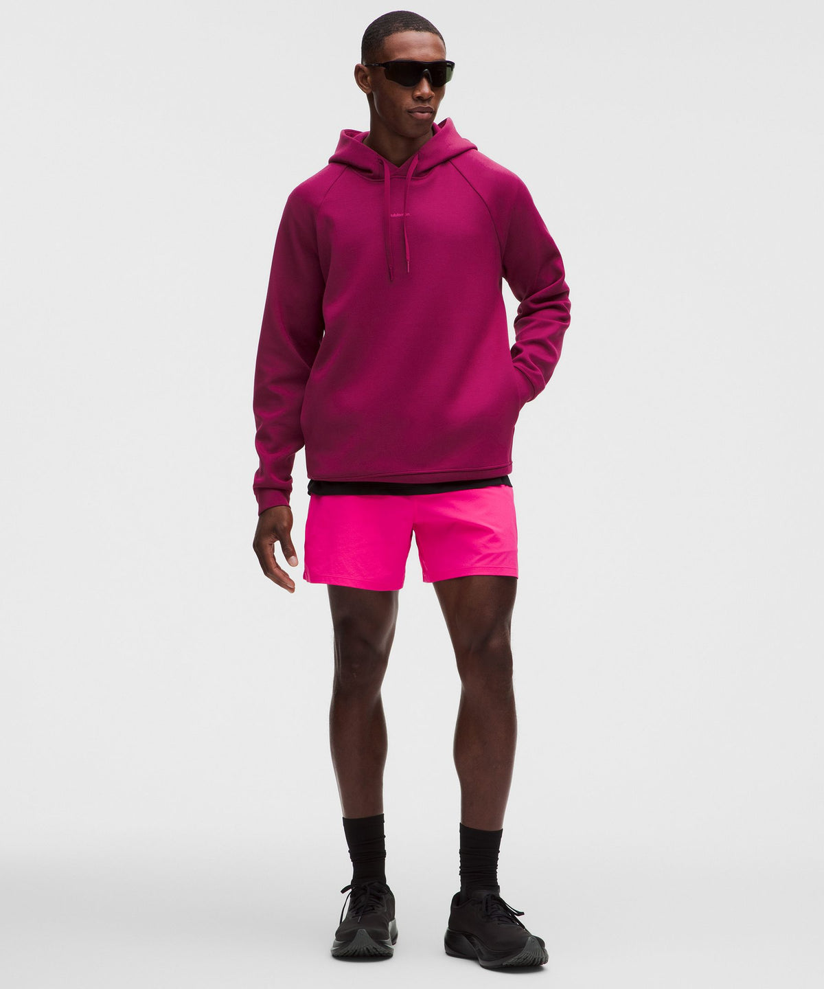 Smooth Spacer Pullover HoodieRun Graphic