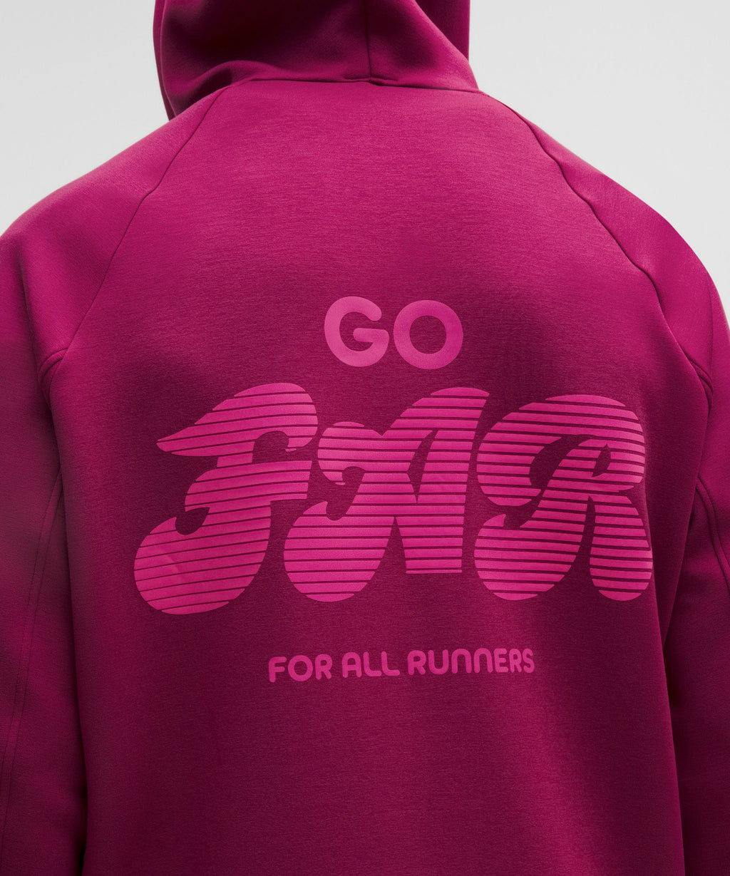 Smooth Spacer Pullover HoodieRun Graphic