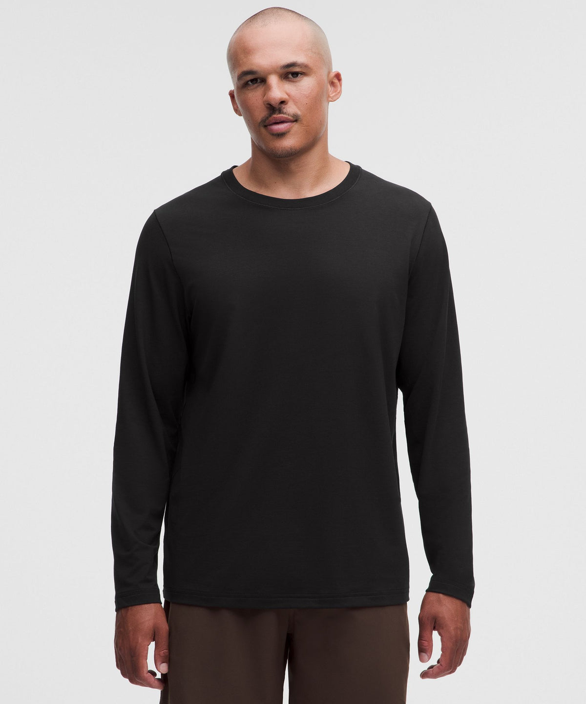 Everyday Cotton-Blend Classic Long-Sleeve T-Shirt