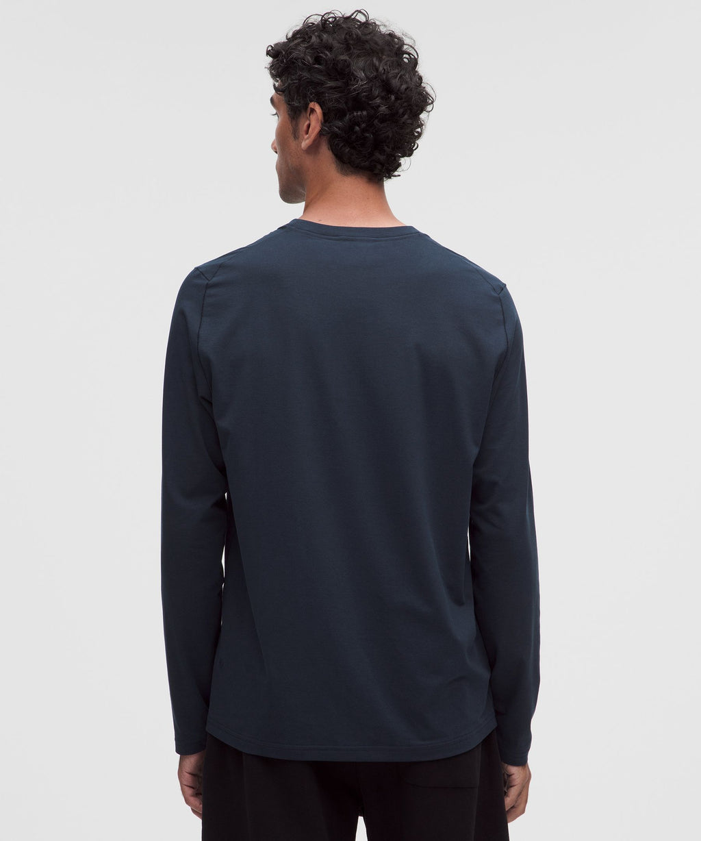 Everyday Cotton-Blend Classic Long-Sleeve T-Shirt
