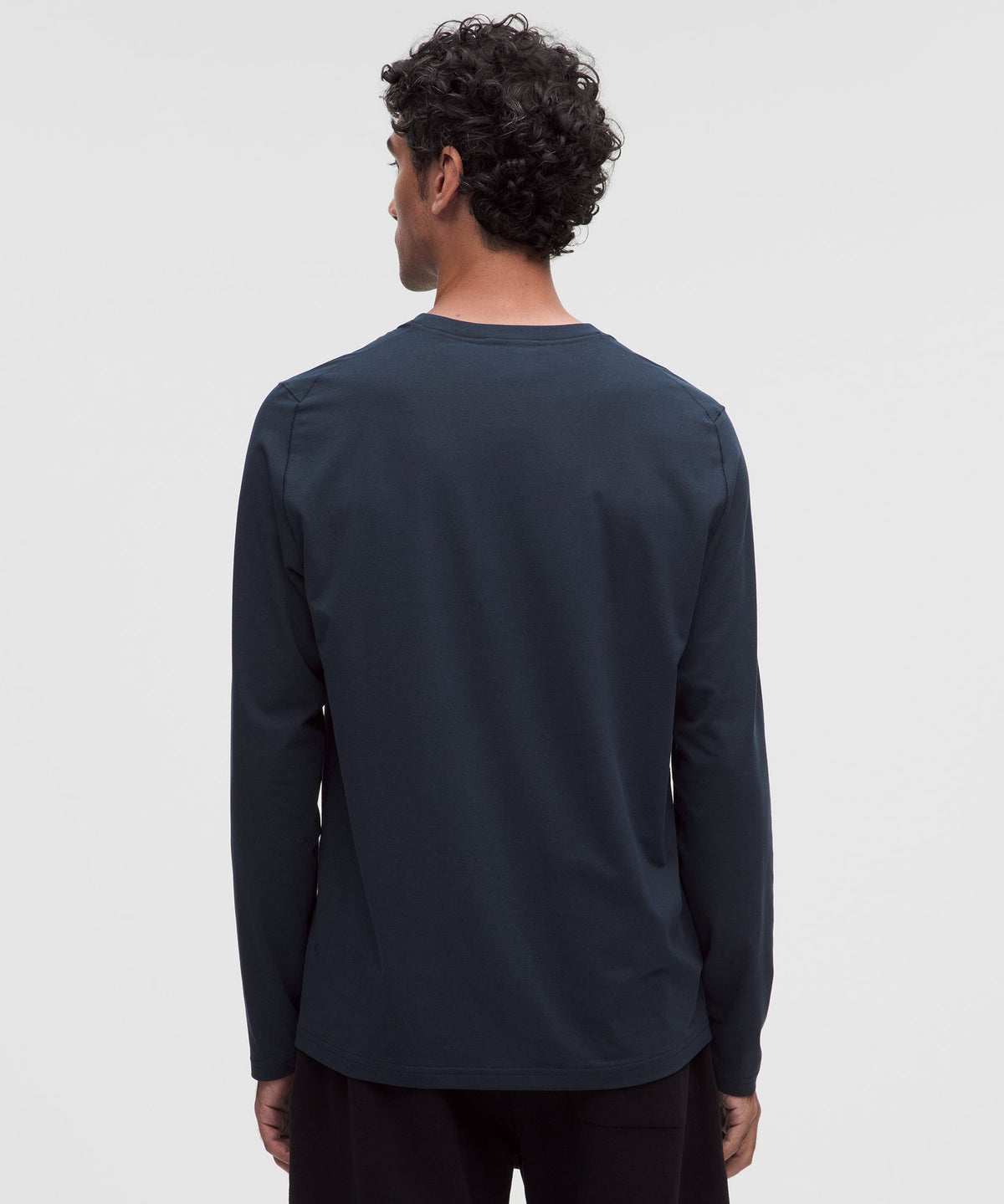 Everyday Cotton-Blend Classic Long-Sleeve T-Shirt