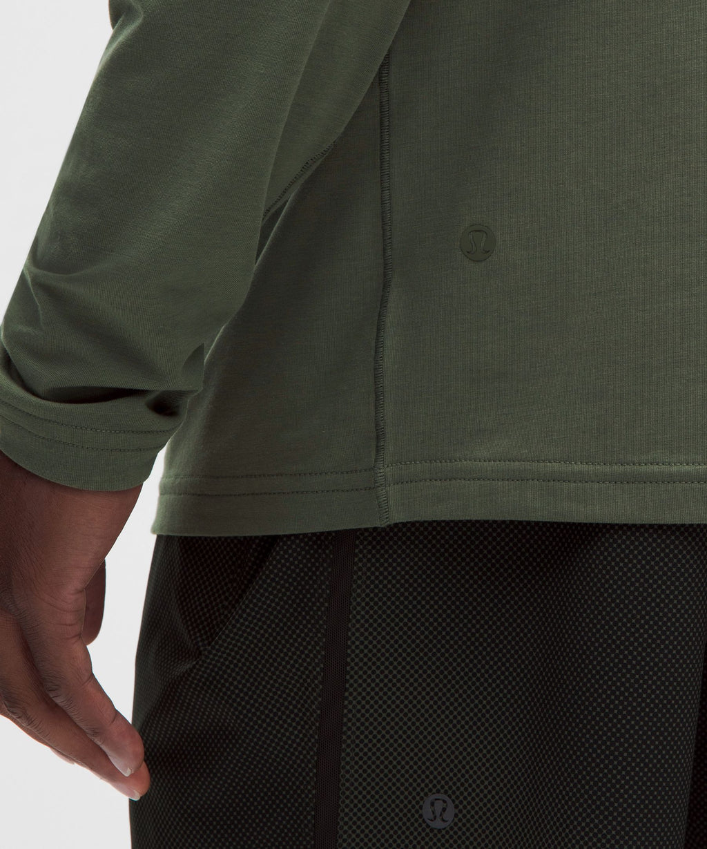 Everyday Cotton-Blend Classic Long-Sleeve T-Shirt