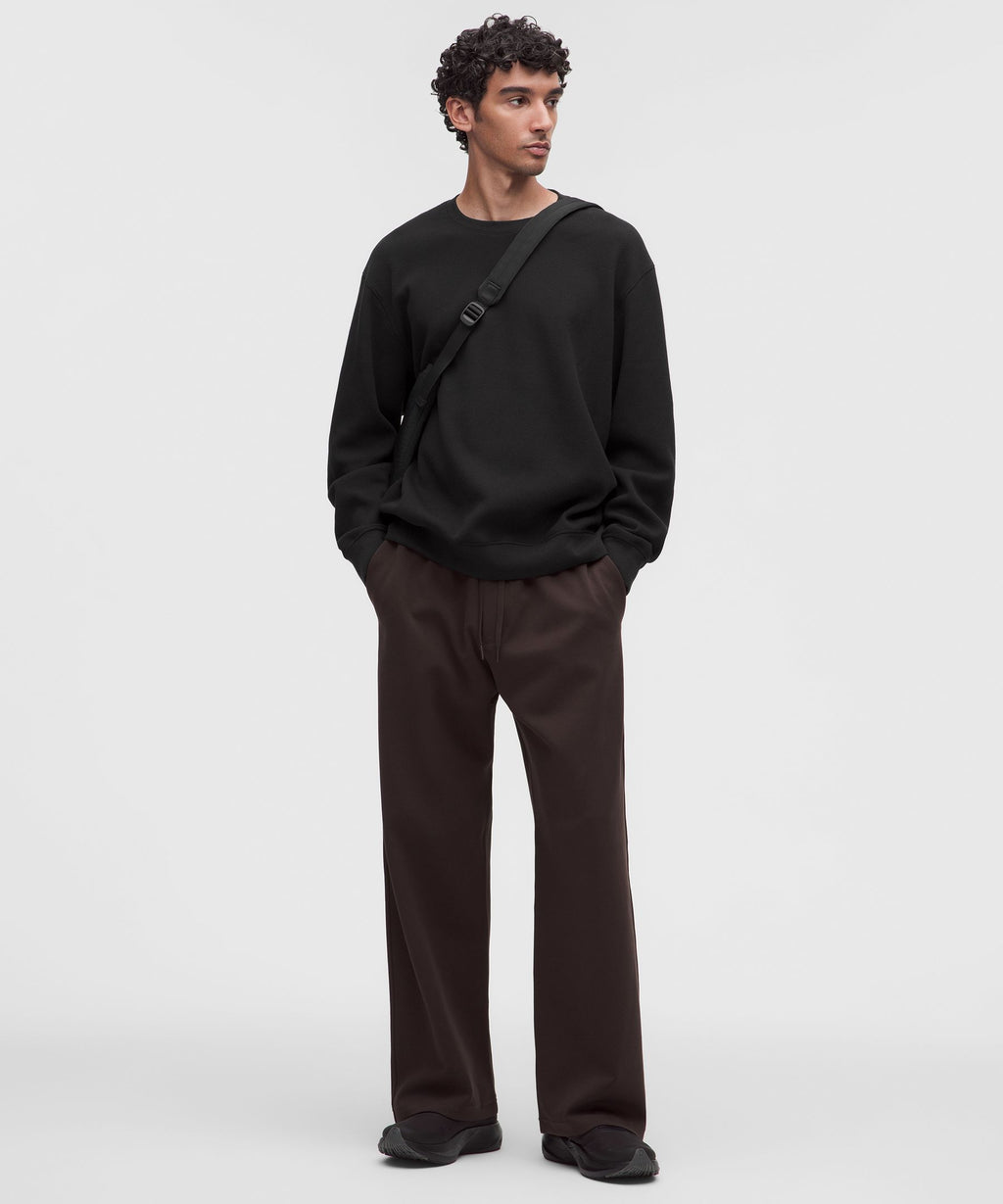 Cotton-Blend Waffle-Knit Long Sleeve
