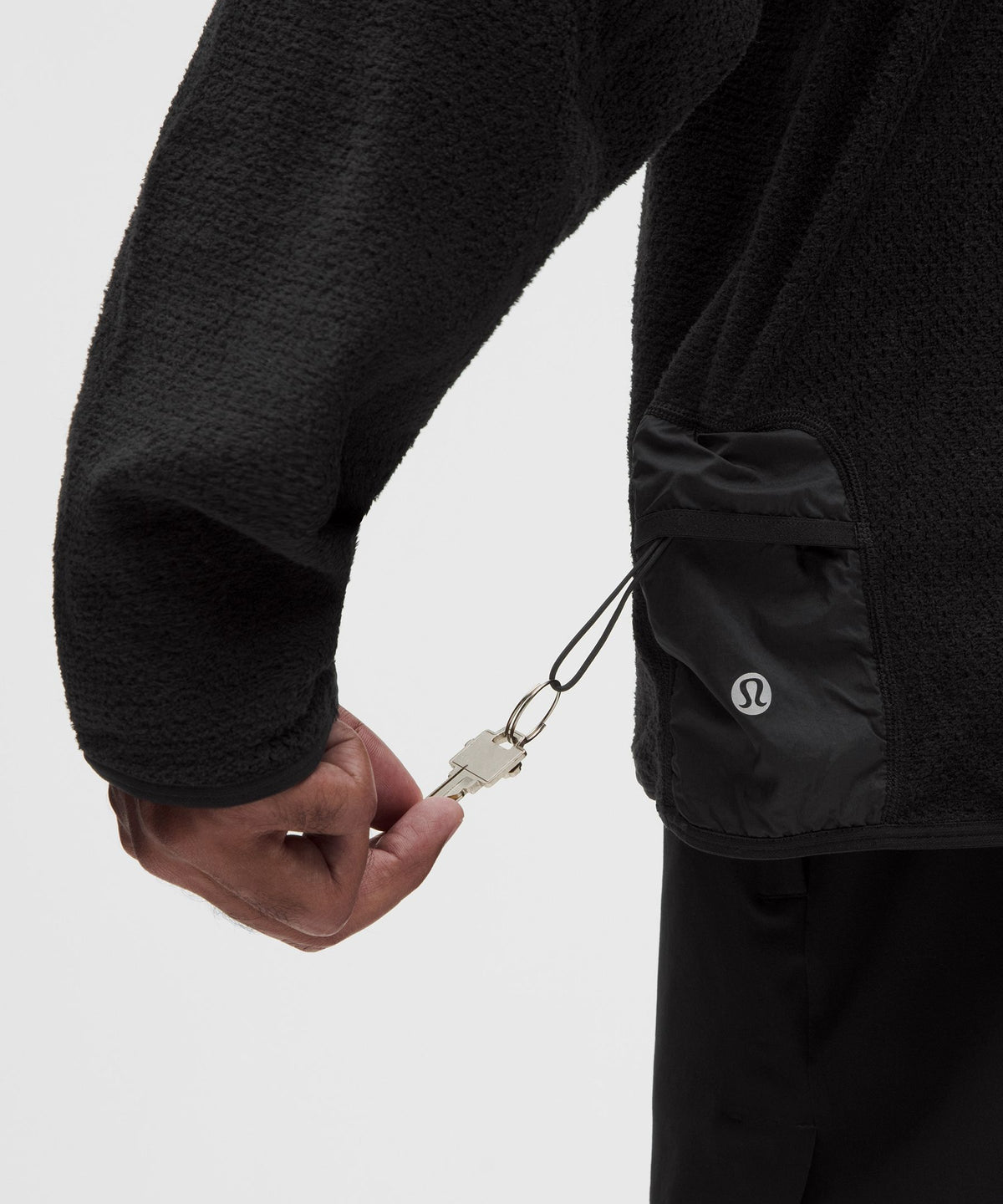 Mesh Fleece Running Hoodie