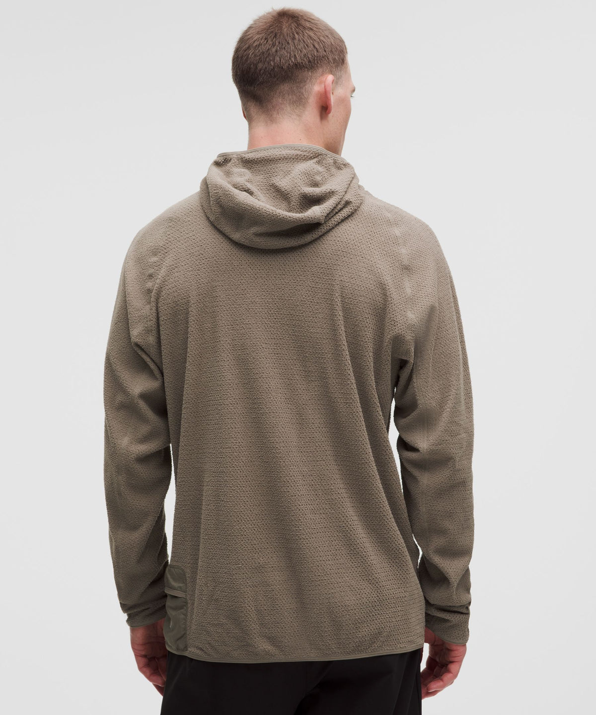 Mesh Fleece Running Hoodie