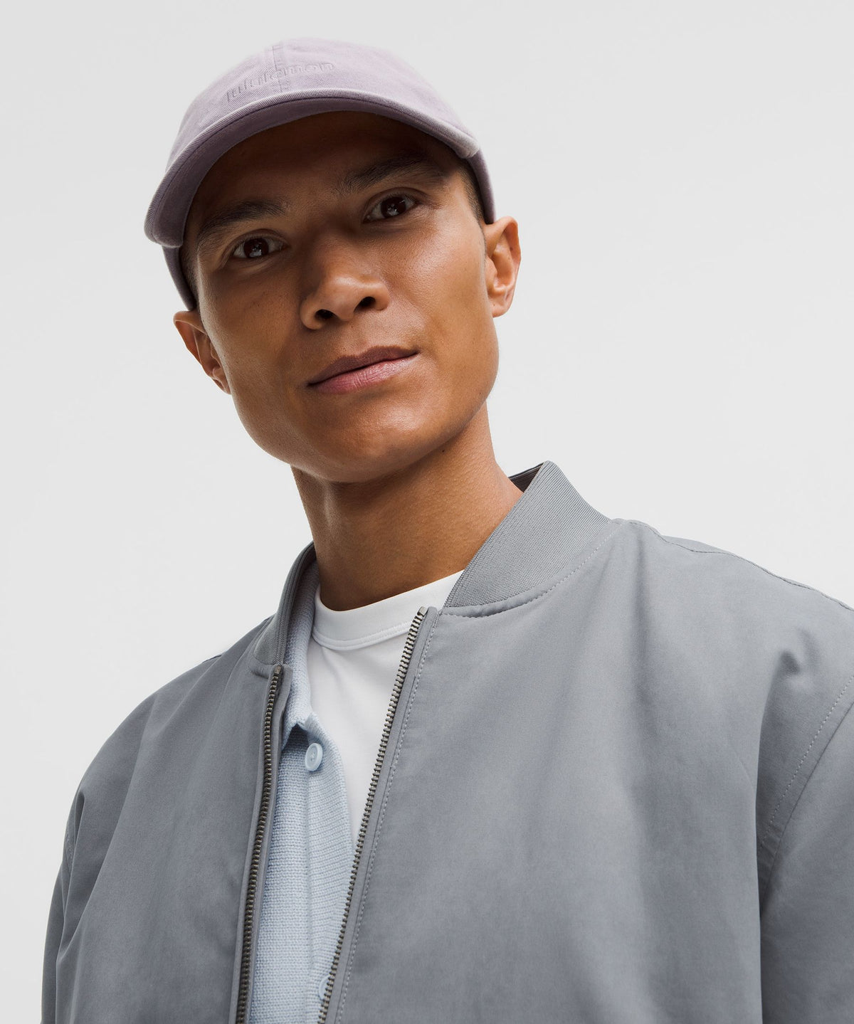 Insulated Cotton-Blend Bomber Jacket