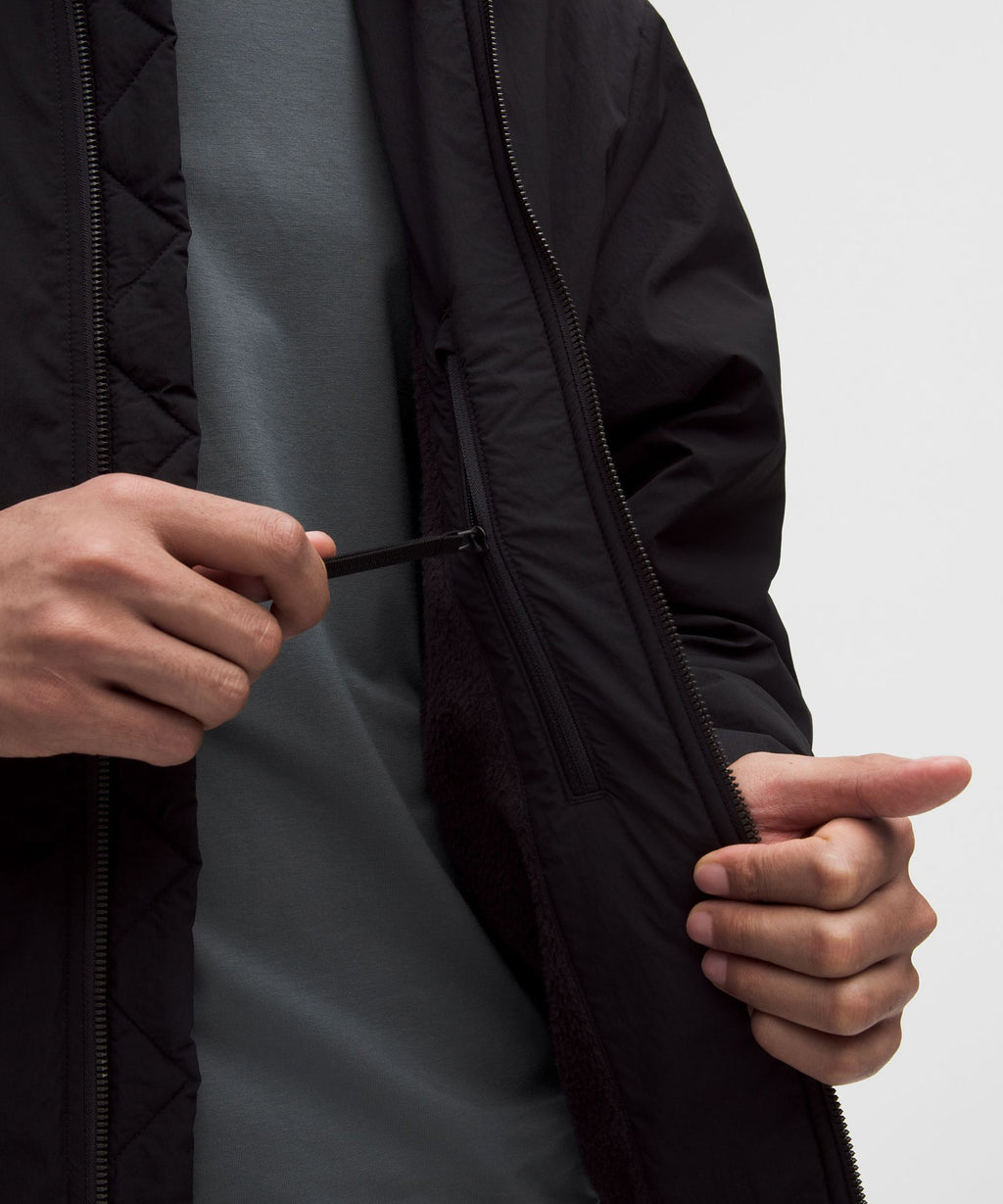 Men's Water-Resistant Fleece-Lined Jacket