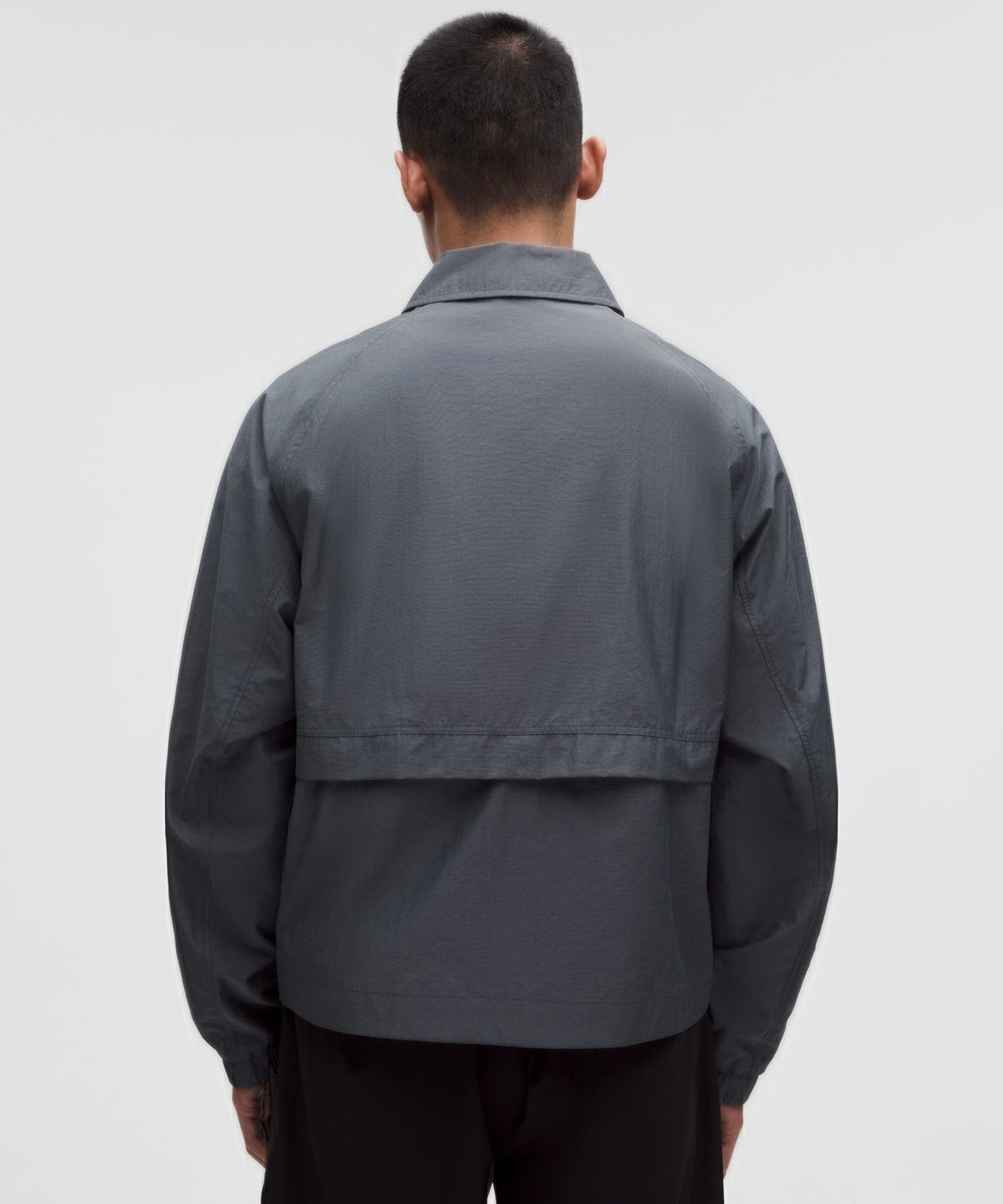 Cotton-Blend Collared Jacket