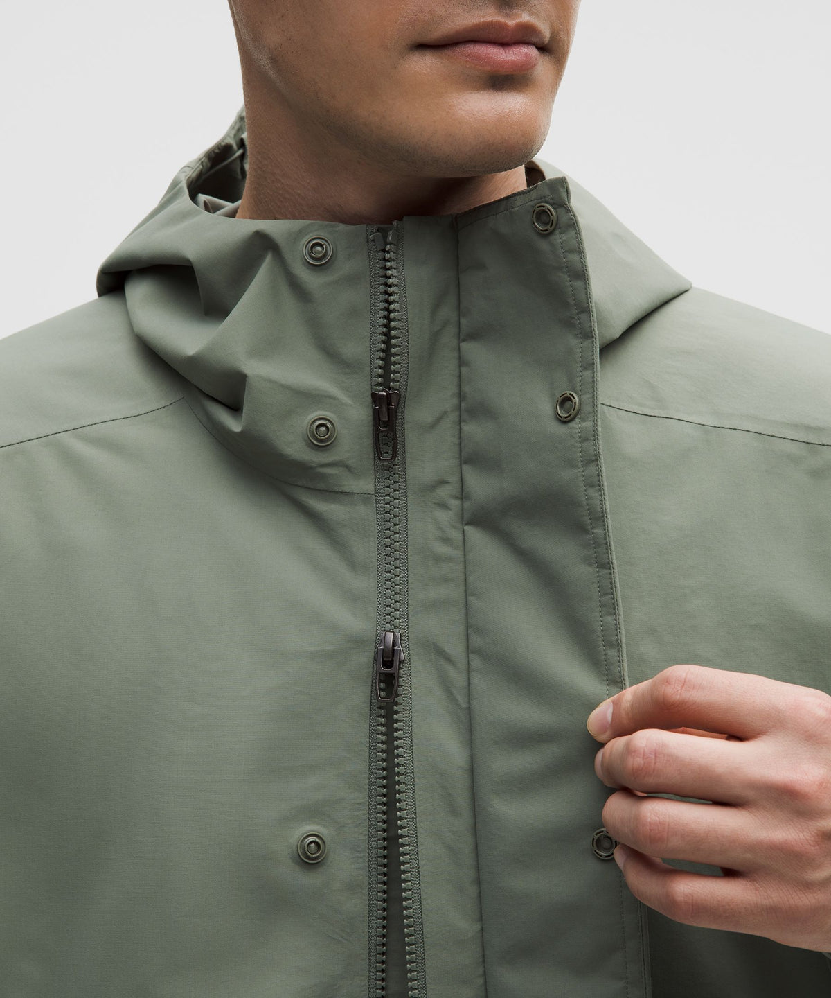 Waterproof Cinch-Hem Jacket