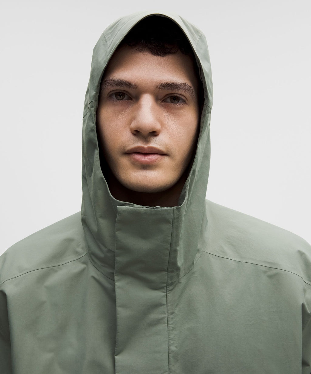 Waterproof Cinch-Hem Jacket