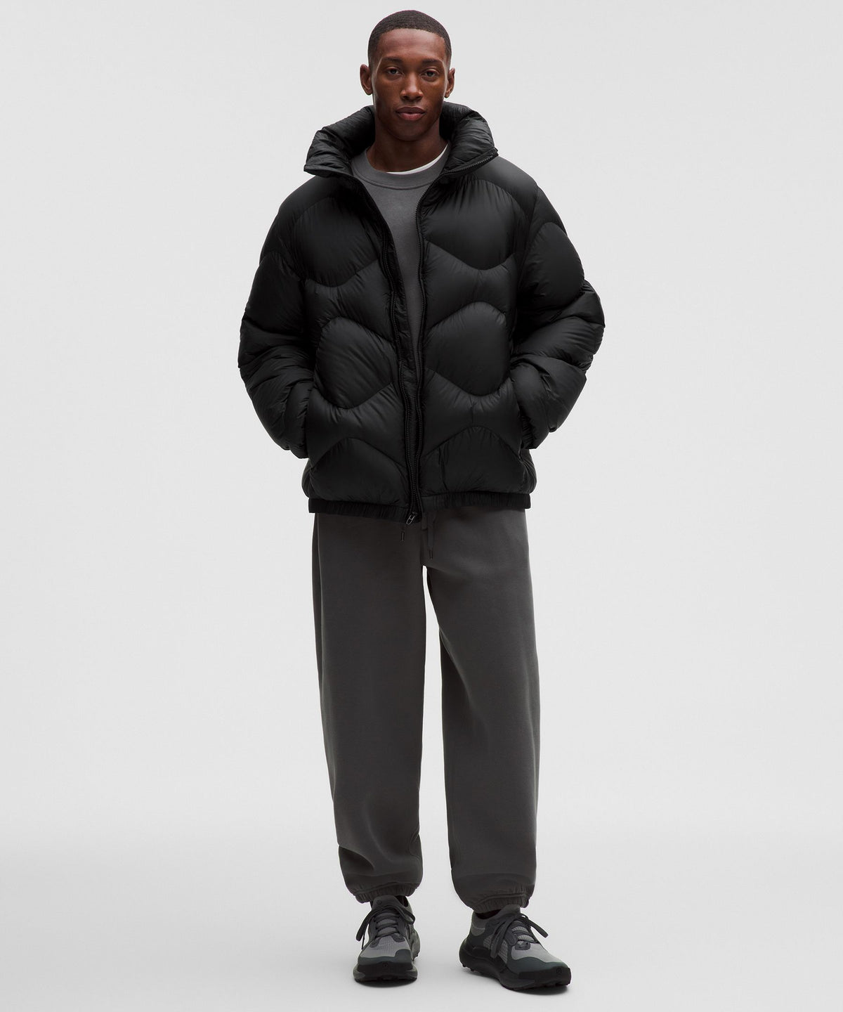 Men's Featherweight Stand-Neck Quilted Puffer