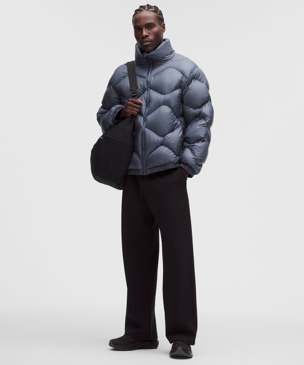 Men's Featherweight Stand-Neck Quilted Puffer