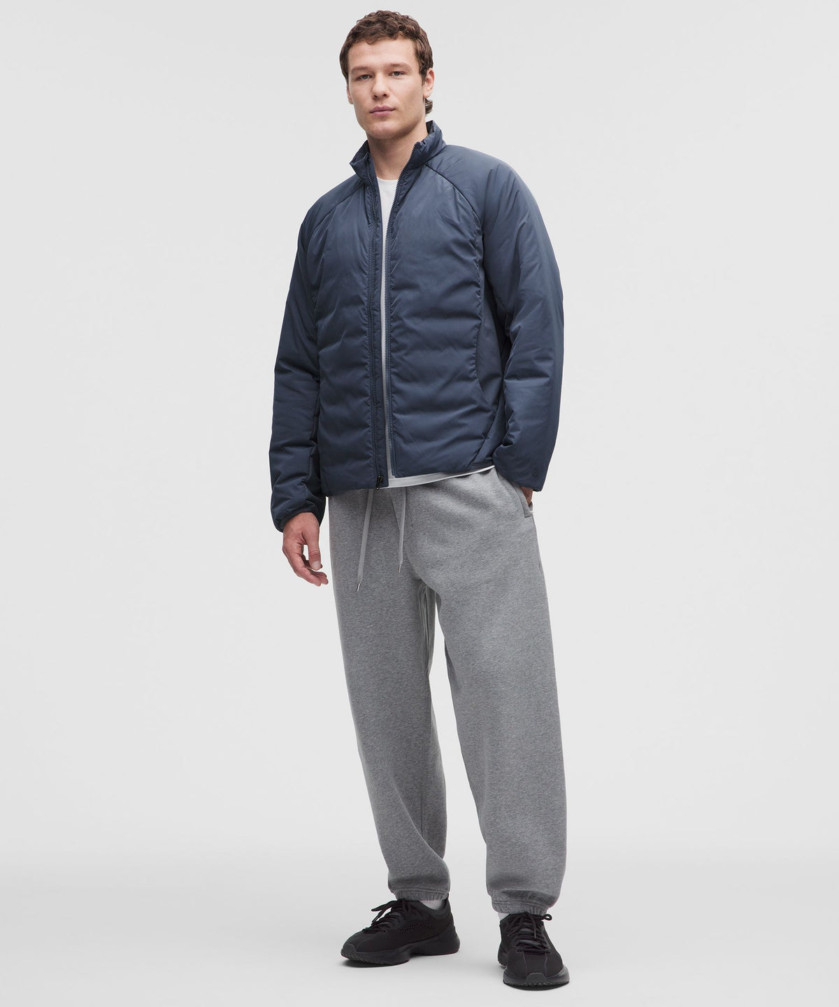 Down For It All Casual Stand-Collar Jacket