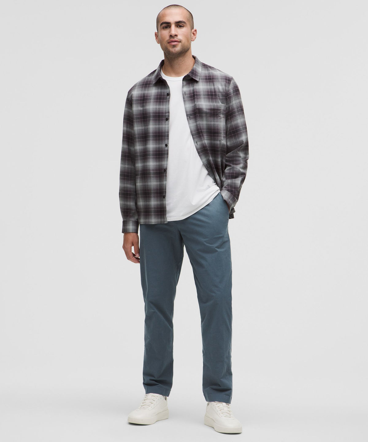 ABC Classic-Fit Trouser 32LStretch Cotton VersaTwill