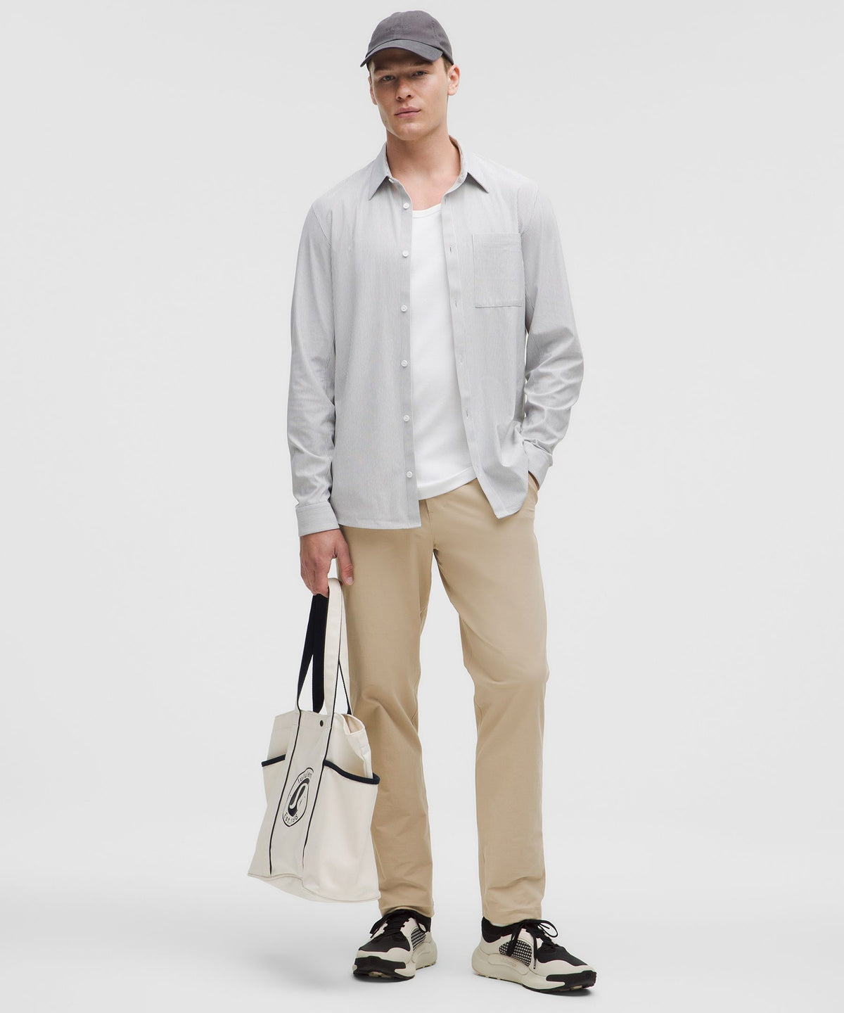 ABC Classic-Fit Trouser 34LStretch Cotton VersaTwill