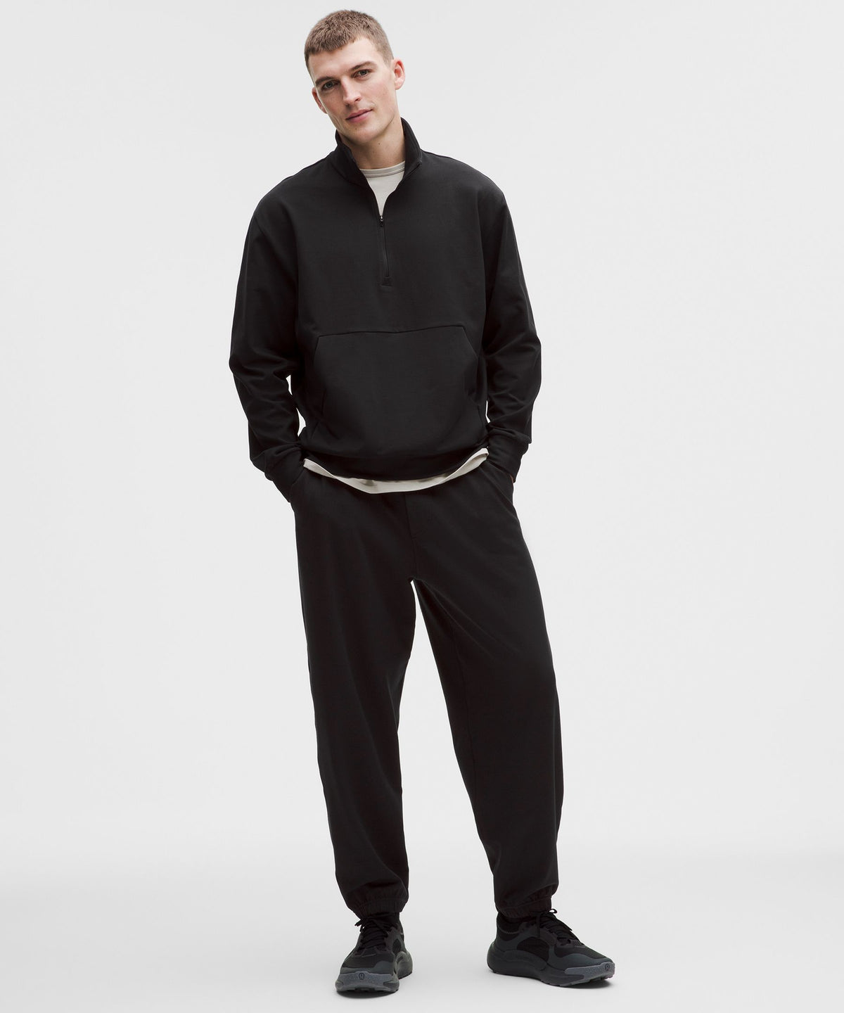 Heavyweight Soft Jersey Relaxed-Fit JoggerRegular