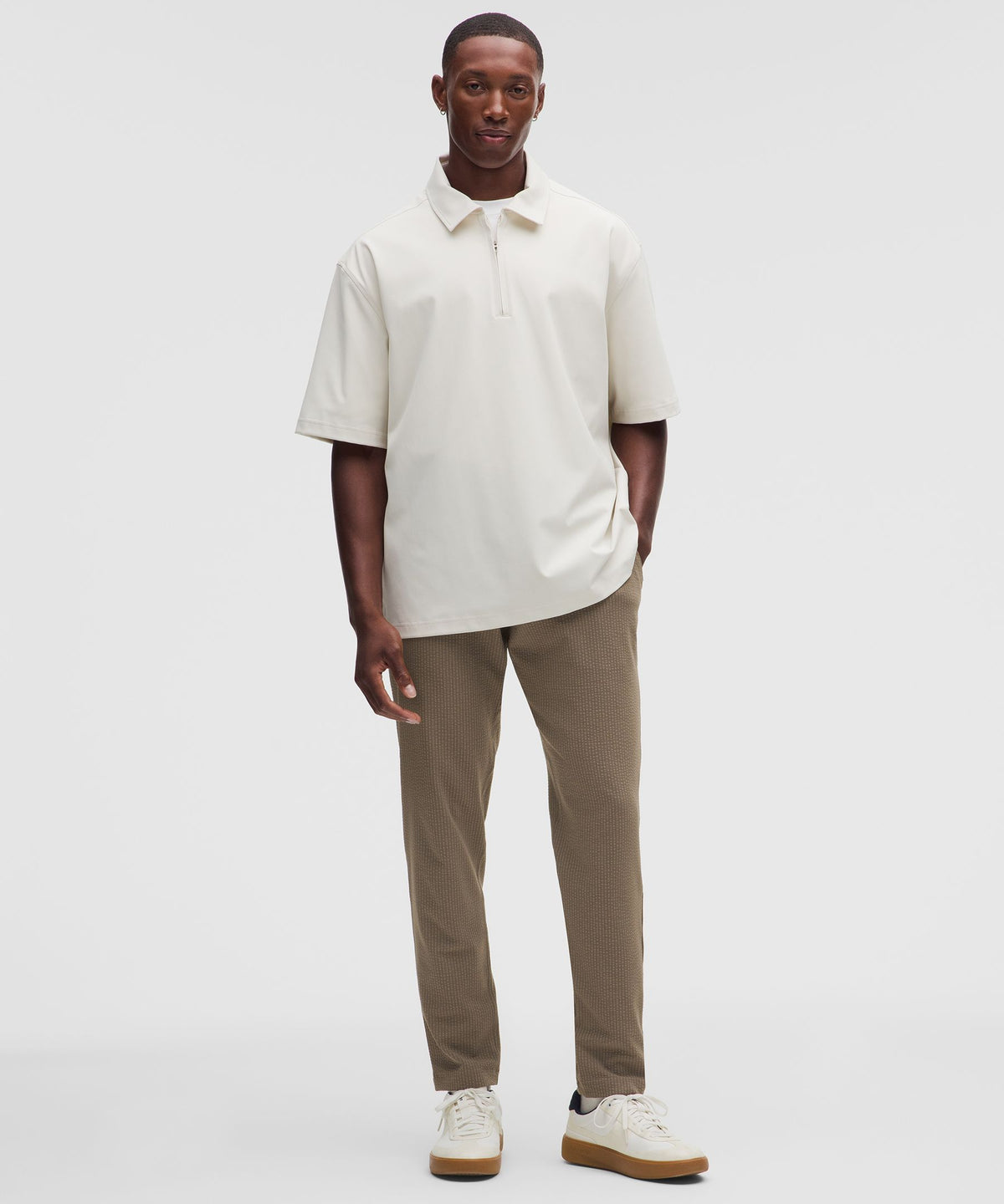 ABC Slim-Fit Trouser 30LTextured WovenAir