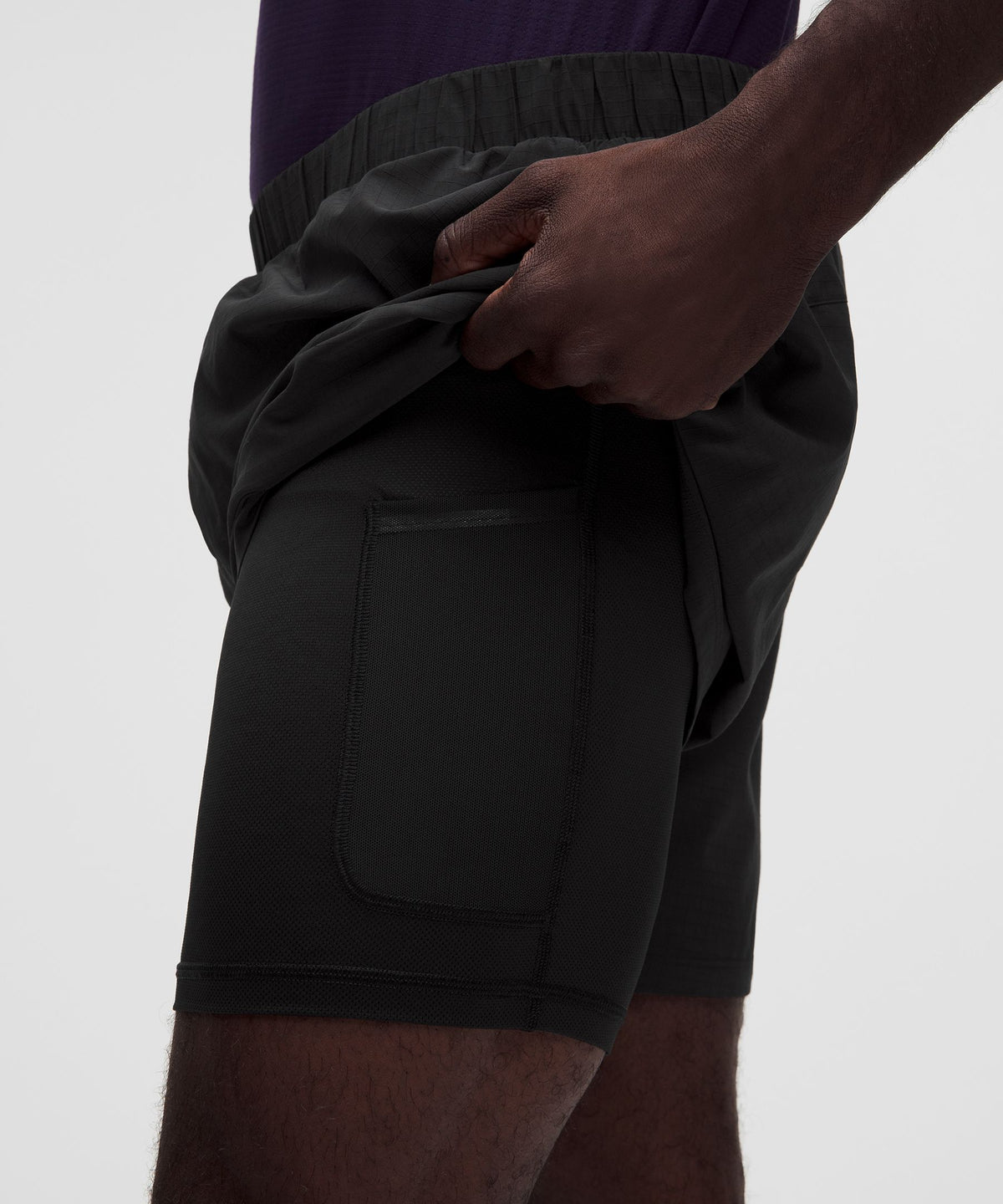 Mile Maker Ripstop Lined Short 6"