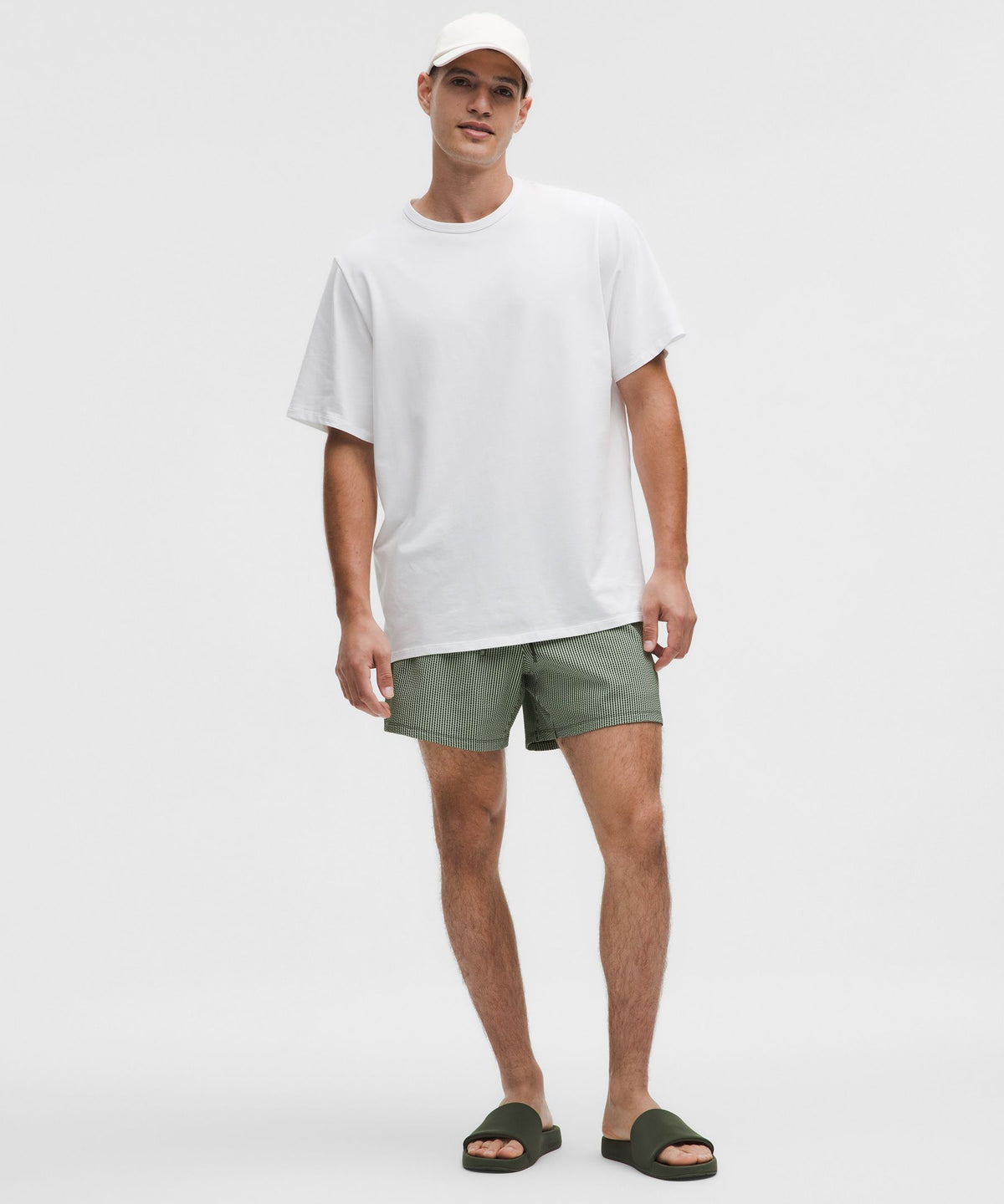 Textured Swim Short 5"Linerless