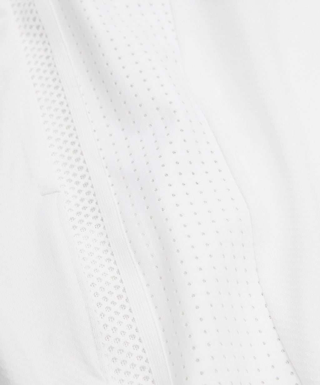 Mesh-Panelled Tennis Short 7"