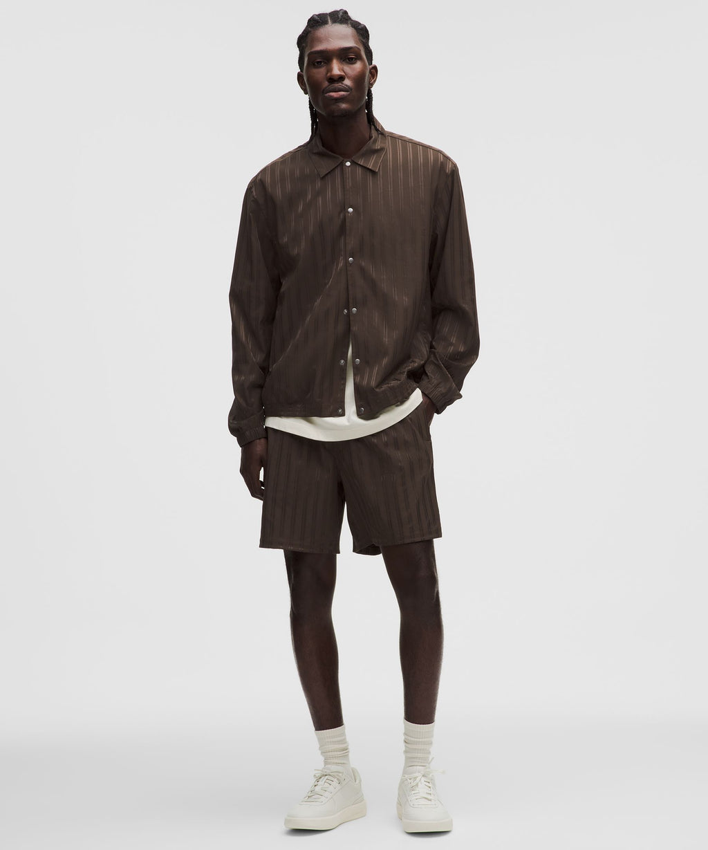 Satin Stripe Linerless Short 7"