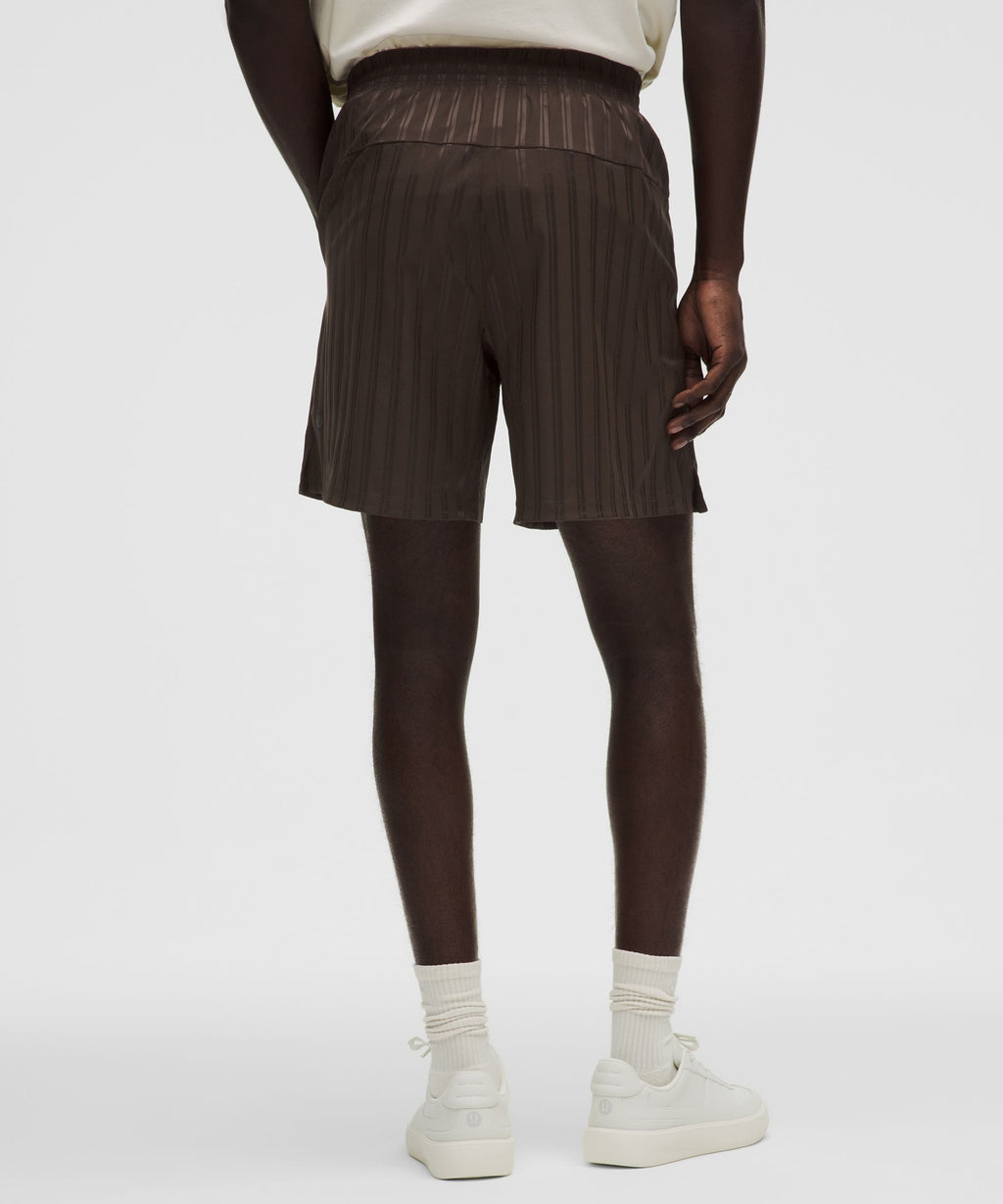 Satin Stripe Linerless Short 7"
