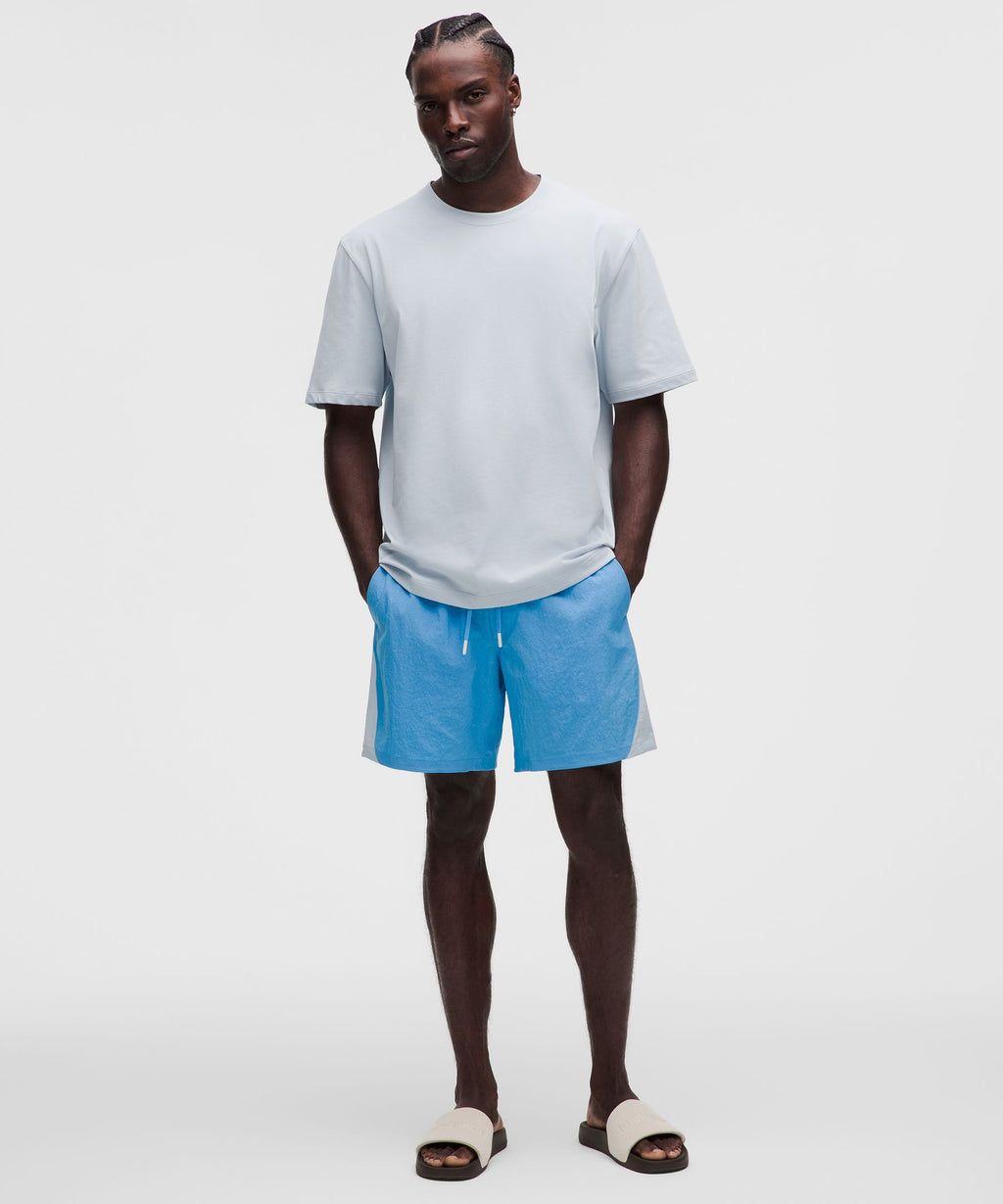 Crinkle Nylon Swim Short 7"Linerless